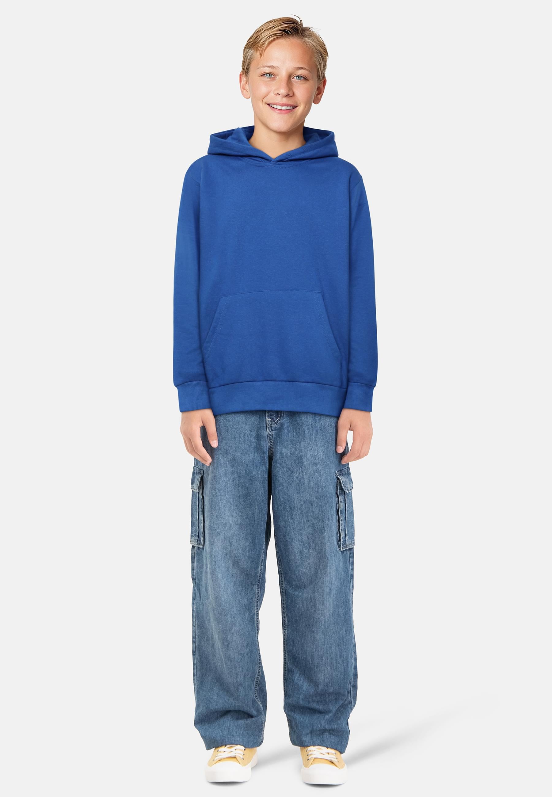 URBAN CLASSICS Kapuzensweatshirt »Urban Classics Boys Light Terry Hoody«, (1 tlg.)