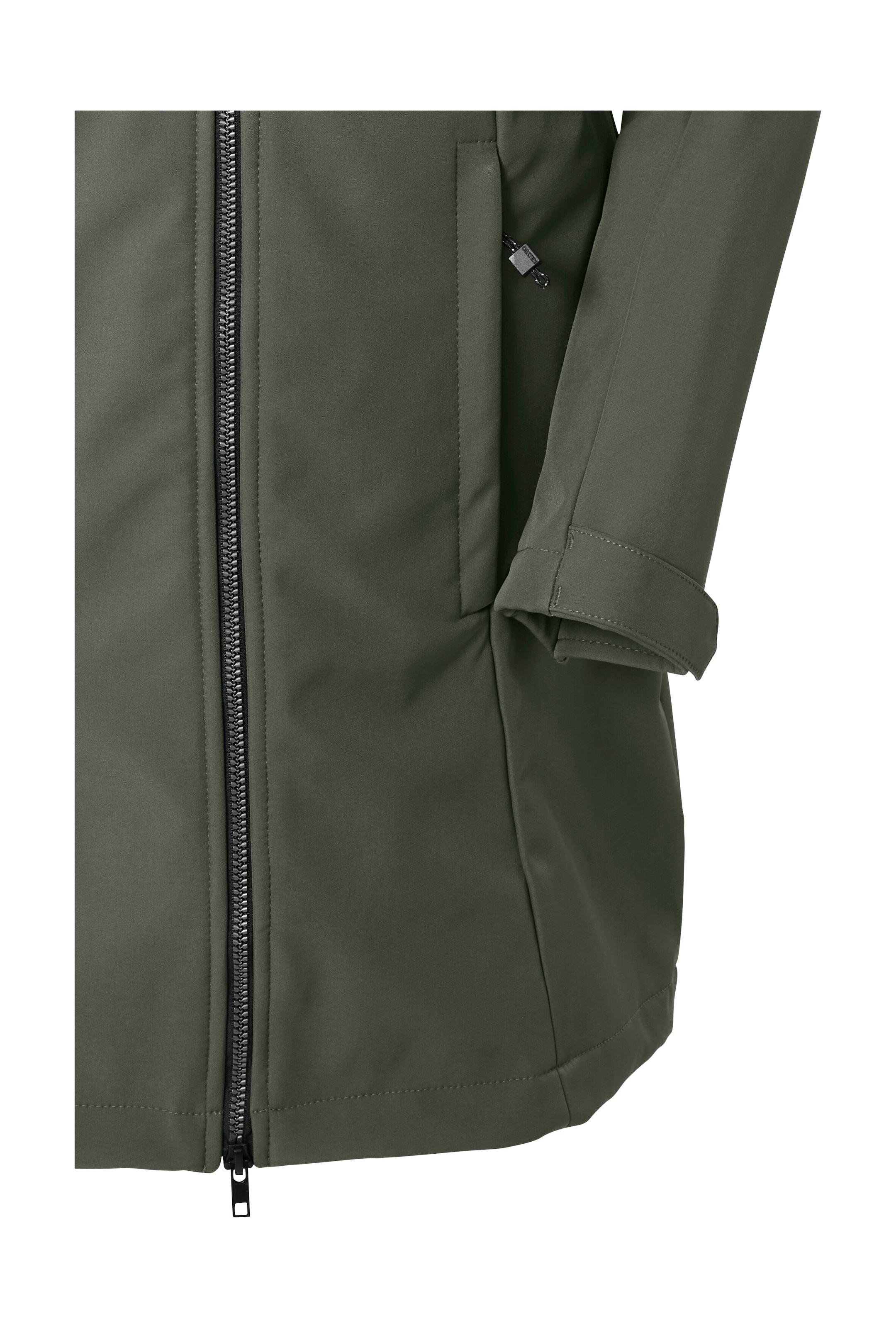 Killtec Softshellparka »KOW 10 WMN SFTSHLL PRK« Wasserabweisender, atmungsaktiver Softshellparka mit Fleece