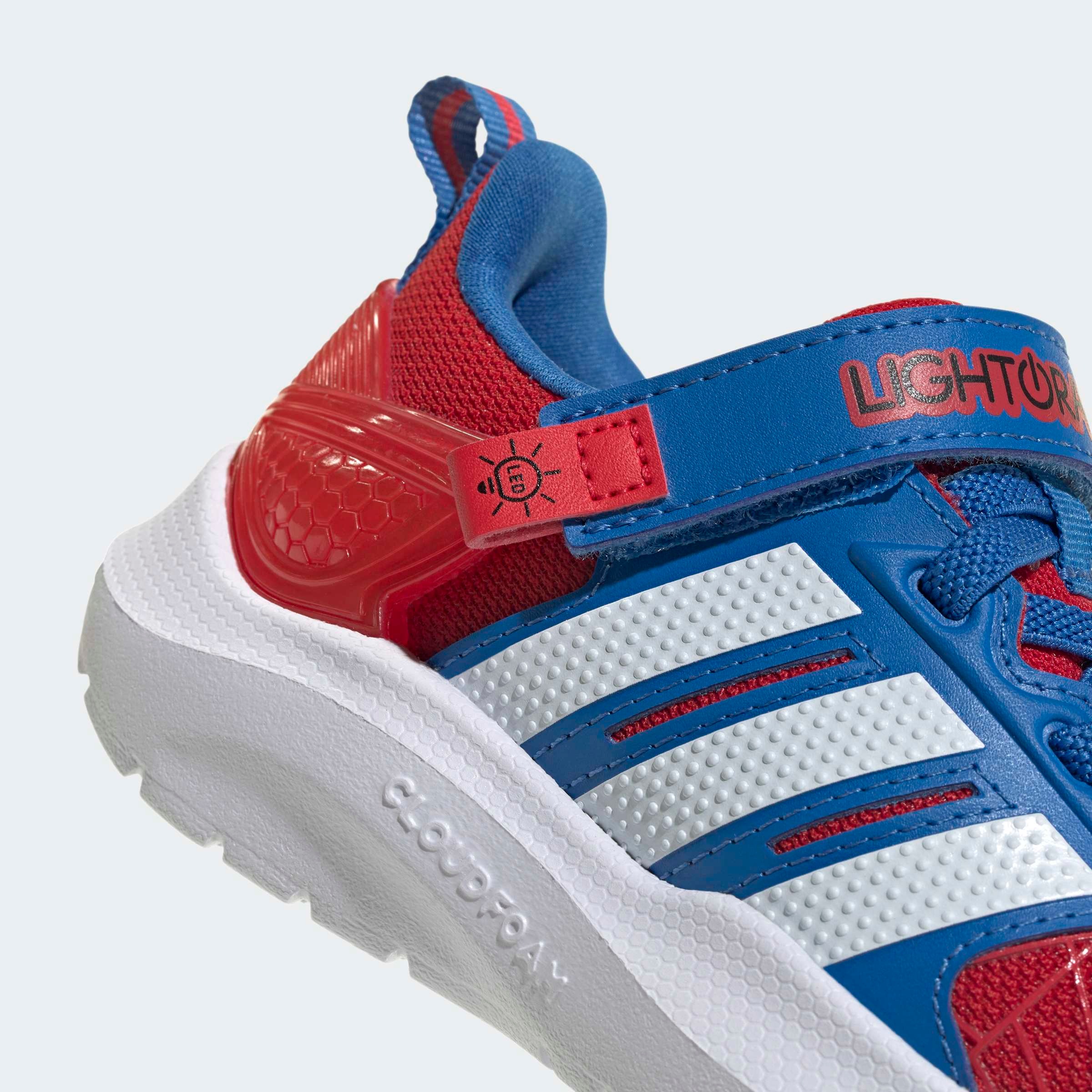 adidas Sportswear Sneaker »ADIDAS MARVEL LIGHTORAMA SPIDER-MAN  FÜR BABYS UND KLEINKINDER«  für Kinder, mit Blink Funktion