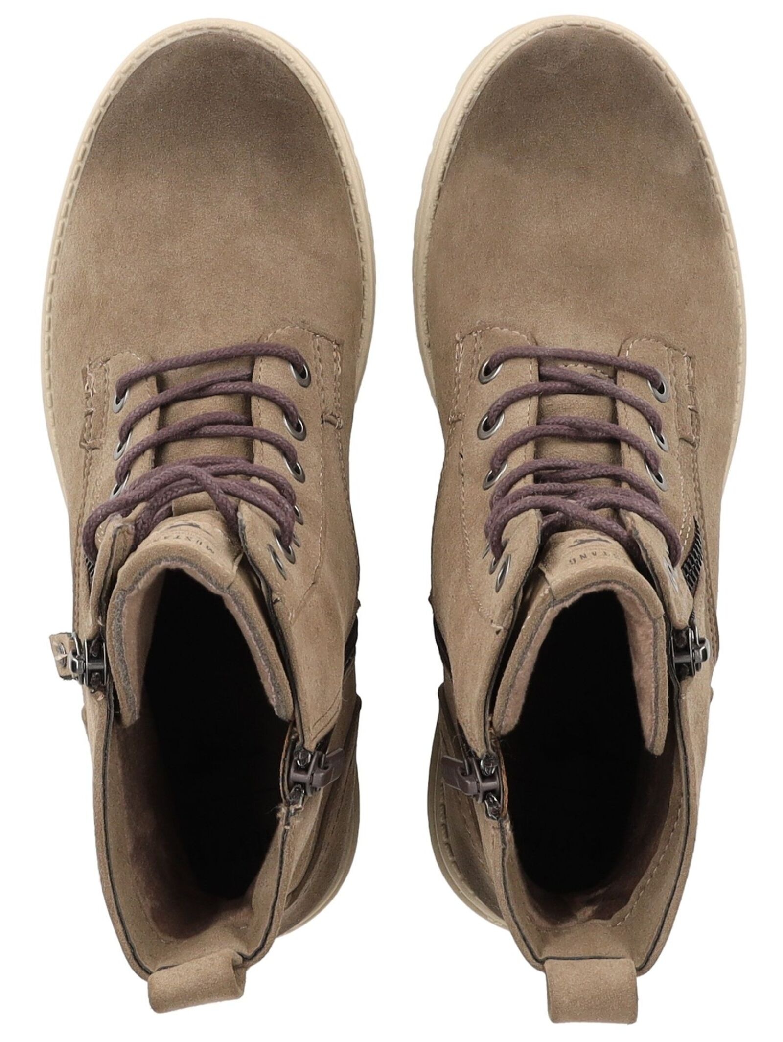 Mustang Shoes Schnürstiefelette »Mustang Shoes Stiefelette Lederimitat«
