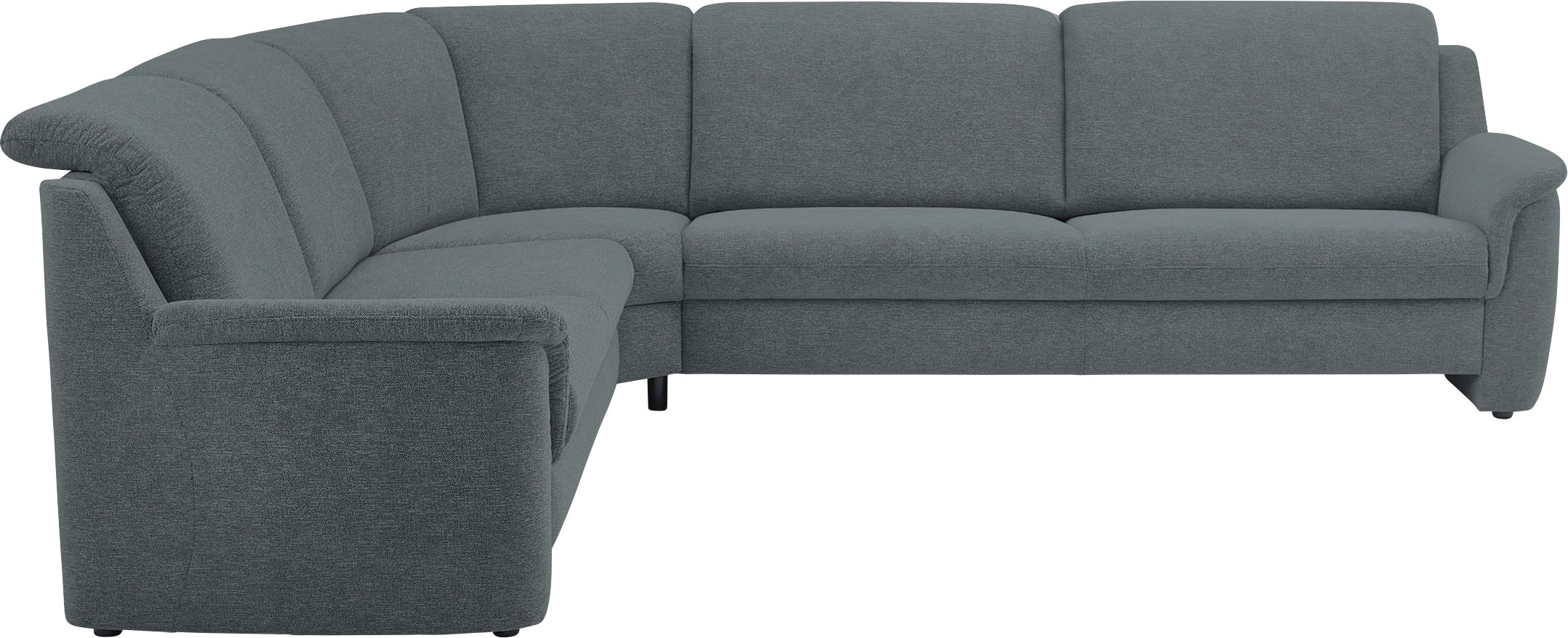 VILLA BECK Ecksofa »Garda L-Form«, (4 St.), inklusive Kopfteilverstellung, Stellmaß 309x277 cm