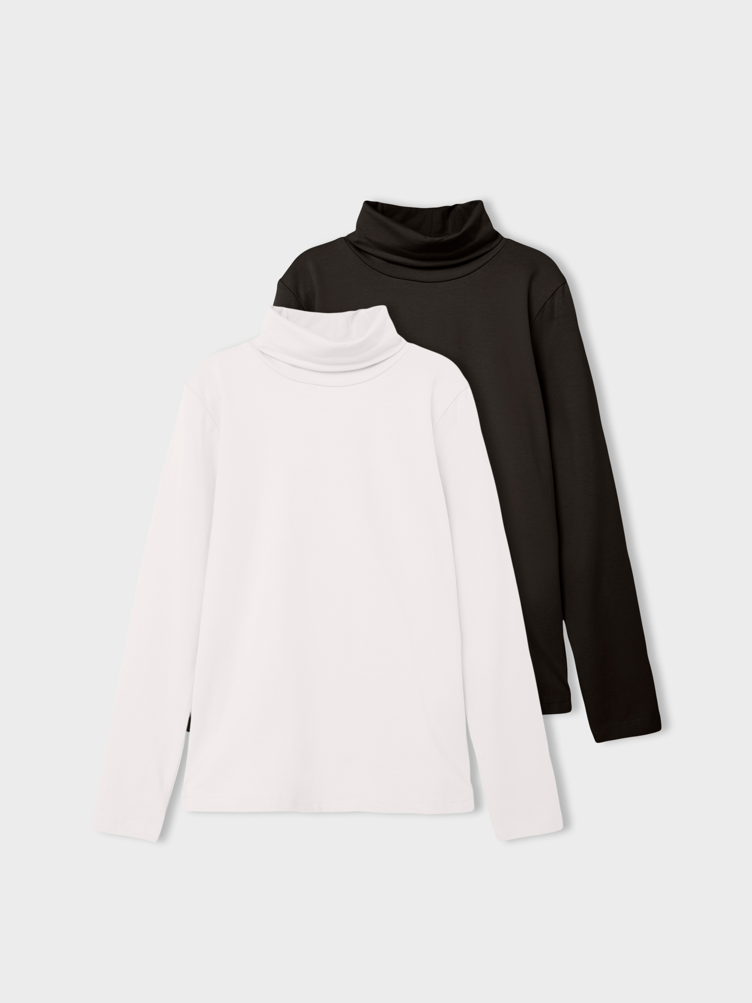 Name It T-Shirt »NKNVIGGO 2P LS SLIM ROLLNECK O NOOS«, (Packung, 2 tlg.)