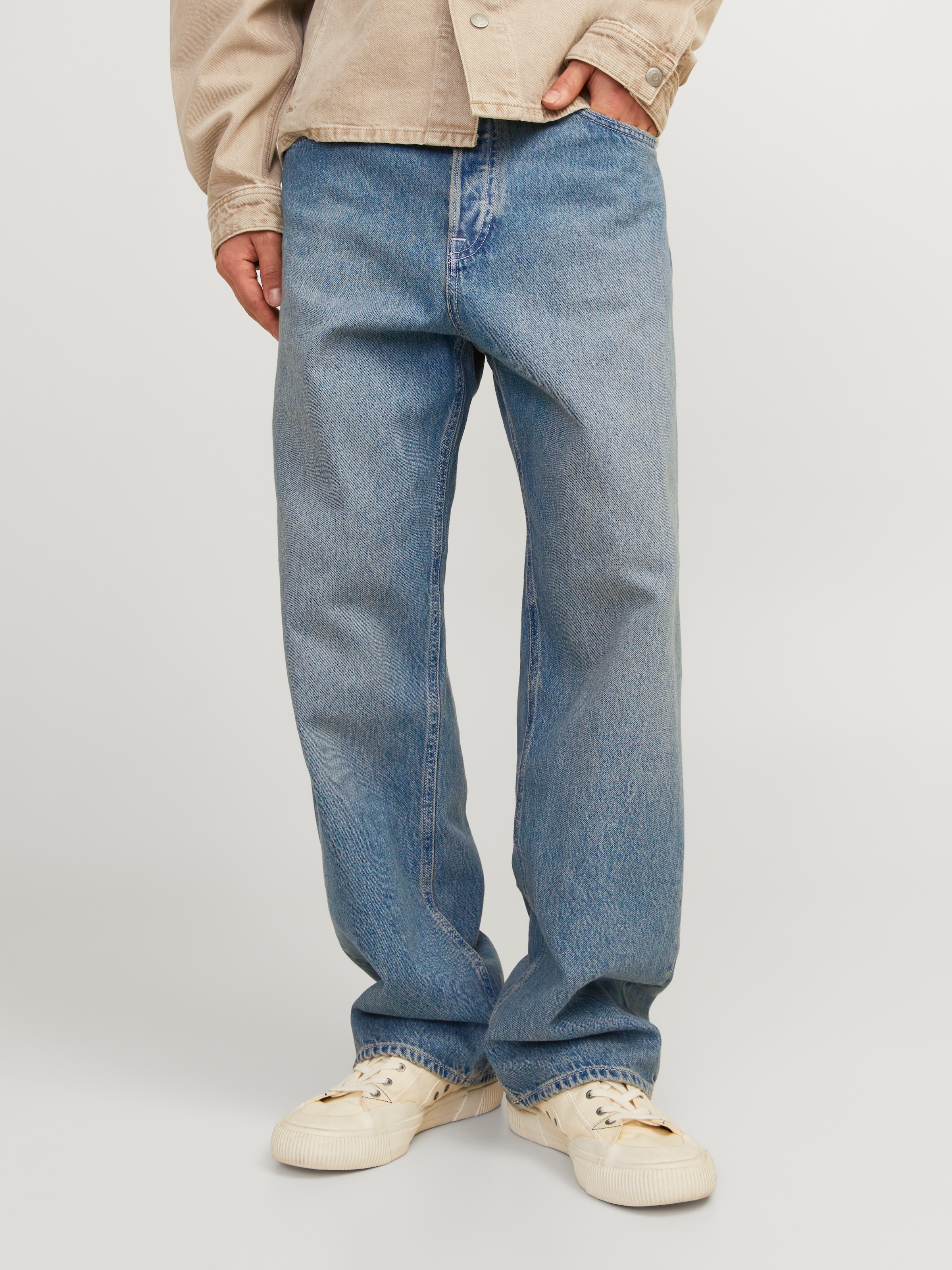 Jack & Jones Relax-fit-Jeans "JJIALEX mit cleanem Look und Taschenvielfalt" günstig online kaufen