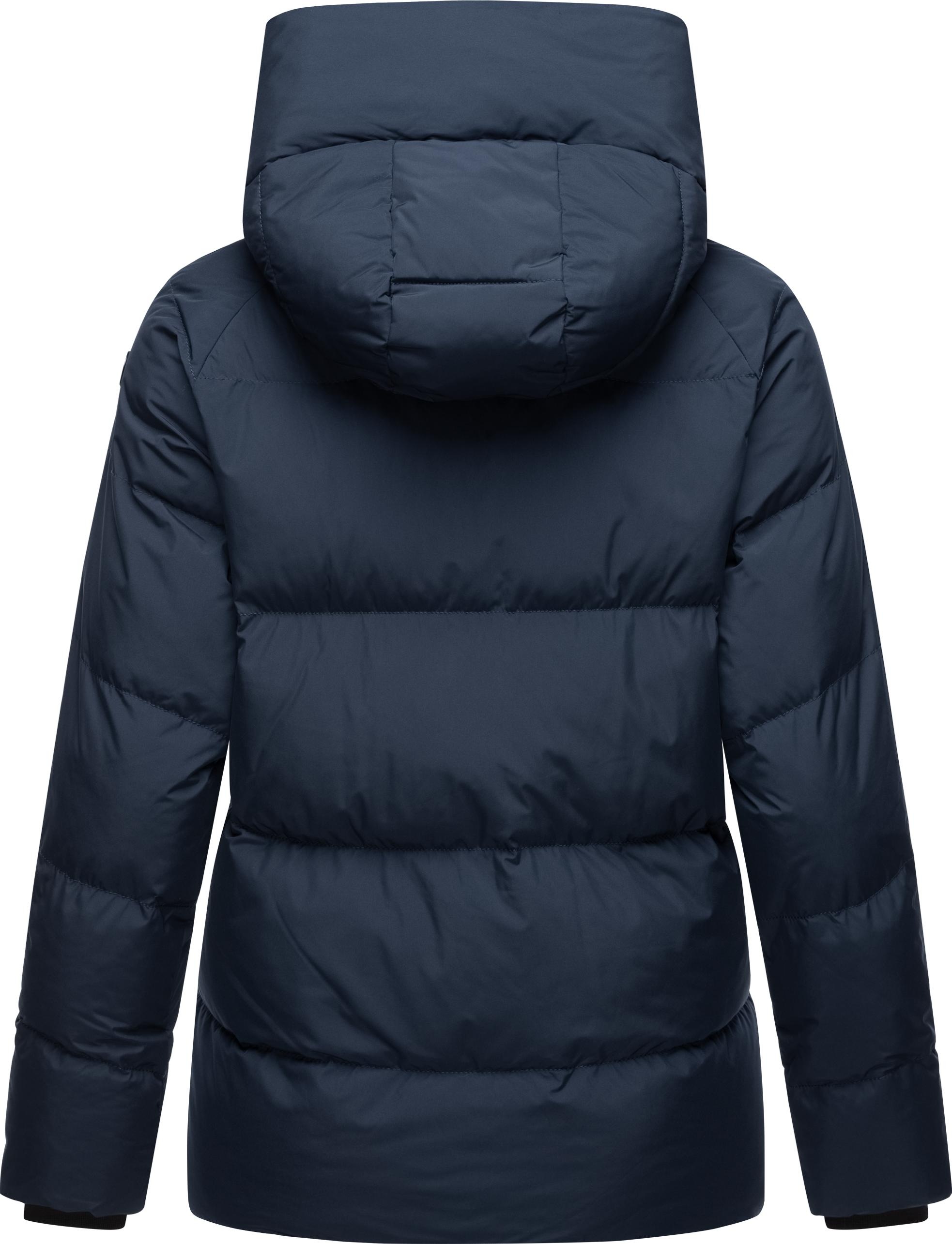 Ragwear Steppjacke »Cessi«, mit Kapuze, Wasserdichte Damen Winterjacke mit großer Kapuze