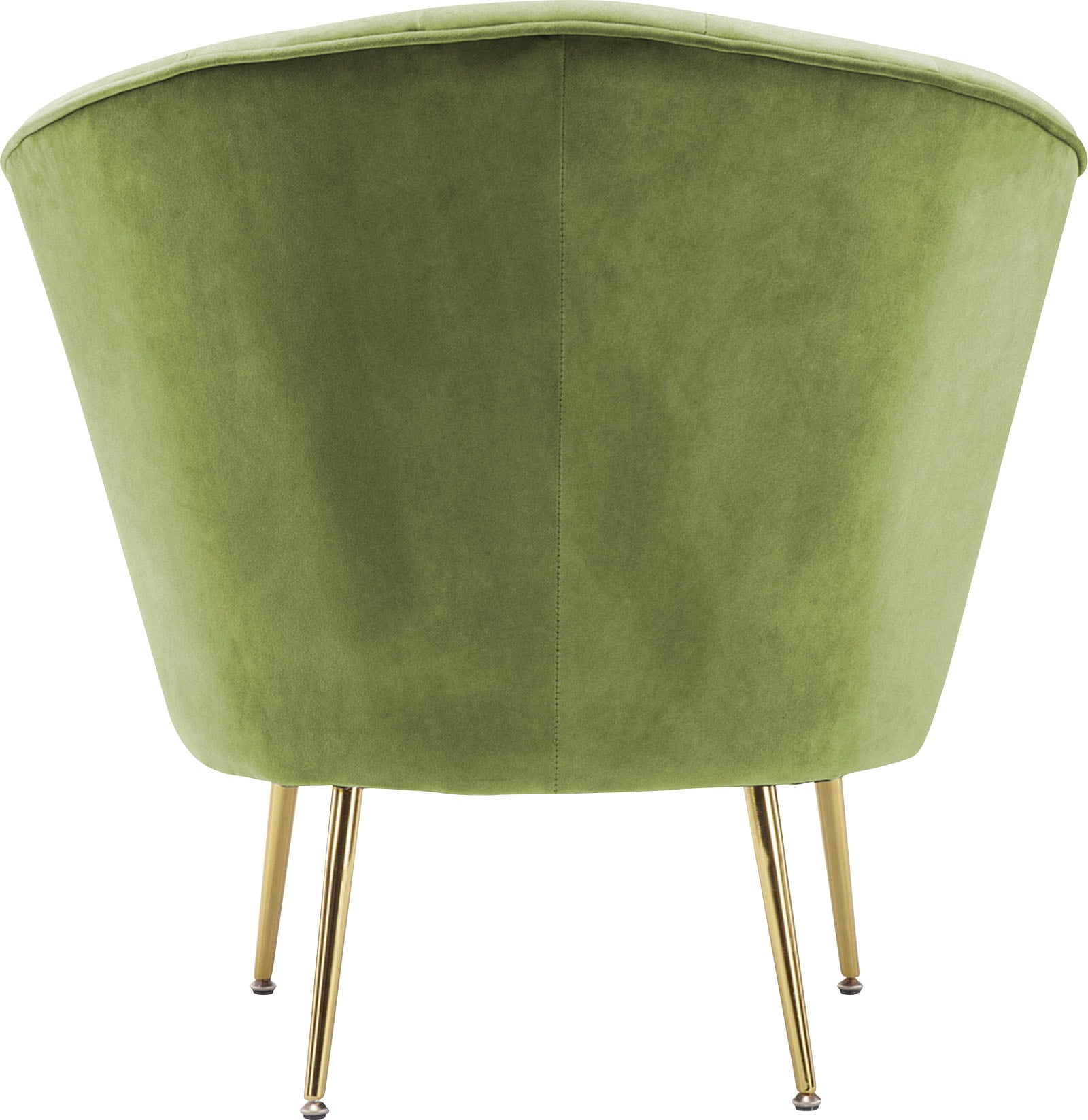 Kayoom Sessel »Poola 100, gemütlicher Cocktail-Sessel, edler Samtbezug«, (1 St.), samtweich, gesteppt, gemütlich, tiefe Sitzhöhe von 79cm
