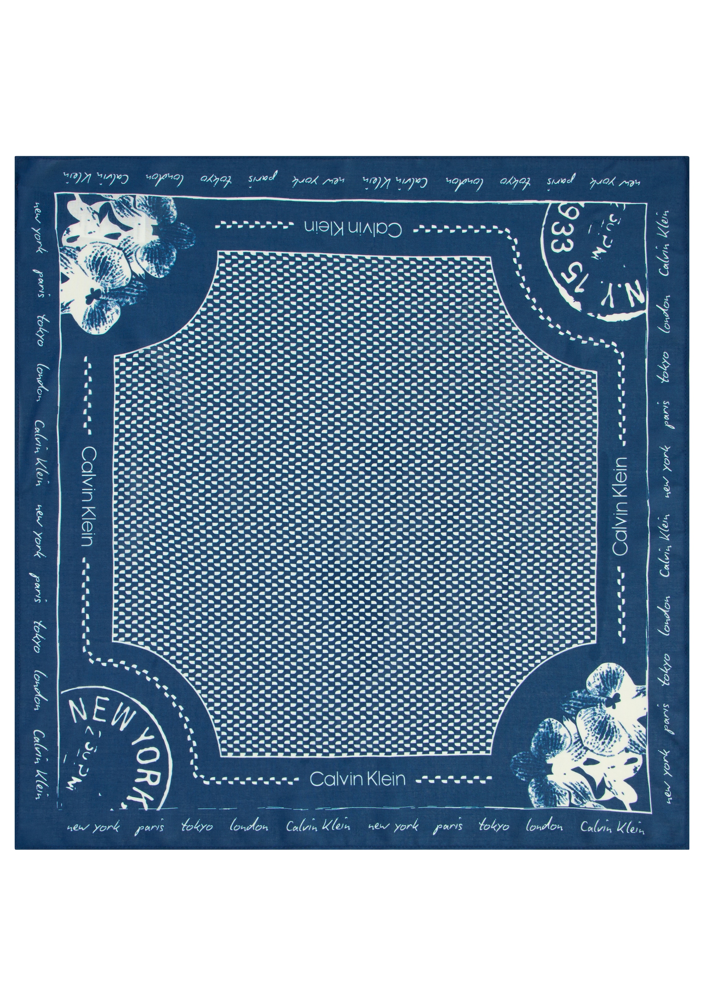 Calvin Klein Modetuch »GRAPHIC PRINT BANDANA« Onesize mit Muster