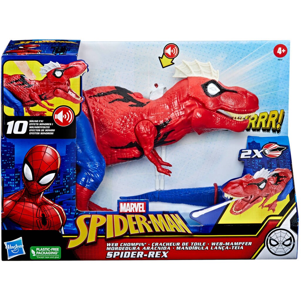 Hasbro Actionfigur »Marvel Spider-Man Web-Mampfer Spider-Rex«