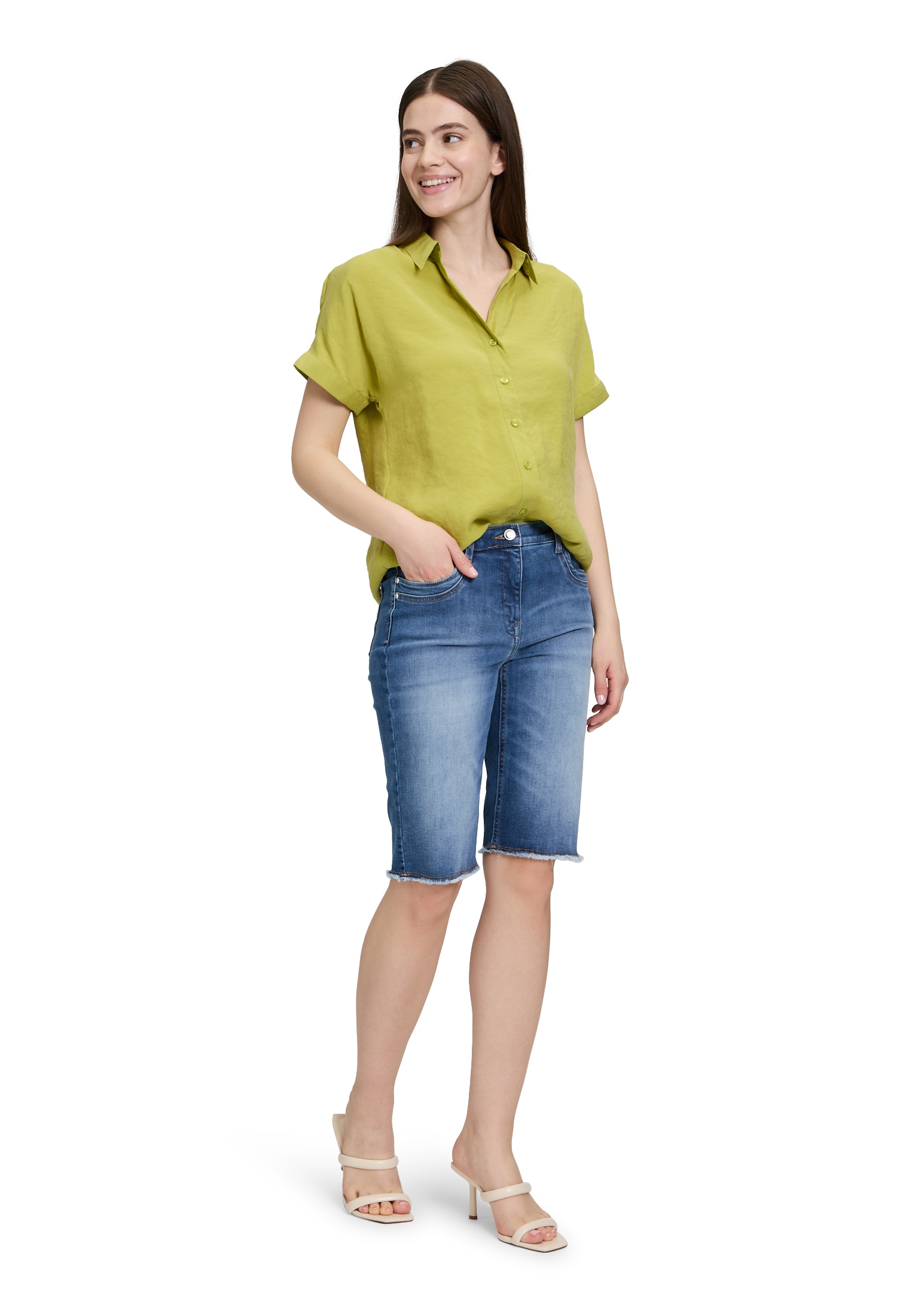 Betty Barclay Jeansshorts »Betty Barclay Jeans-Shorts mit aufgesetzten Taschen«