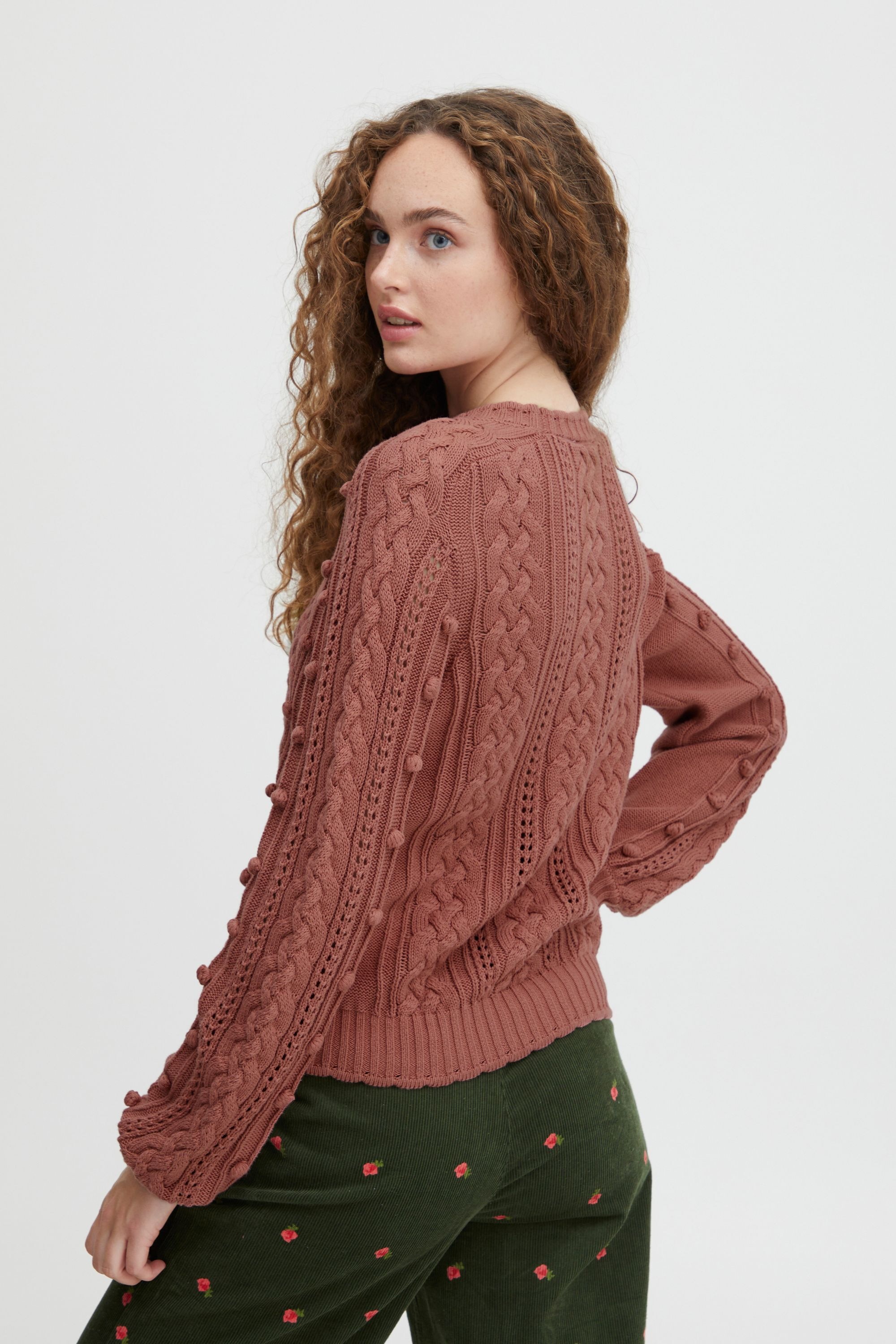 ATELIER RÊVE Strickfleece-Pullover »Strickpullover IRKamelia«