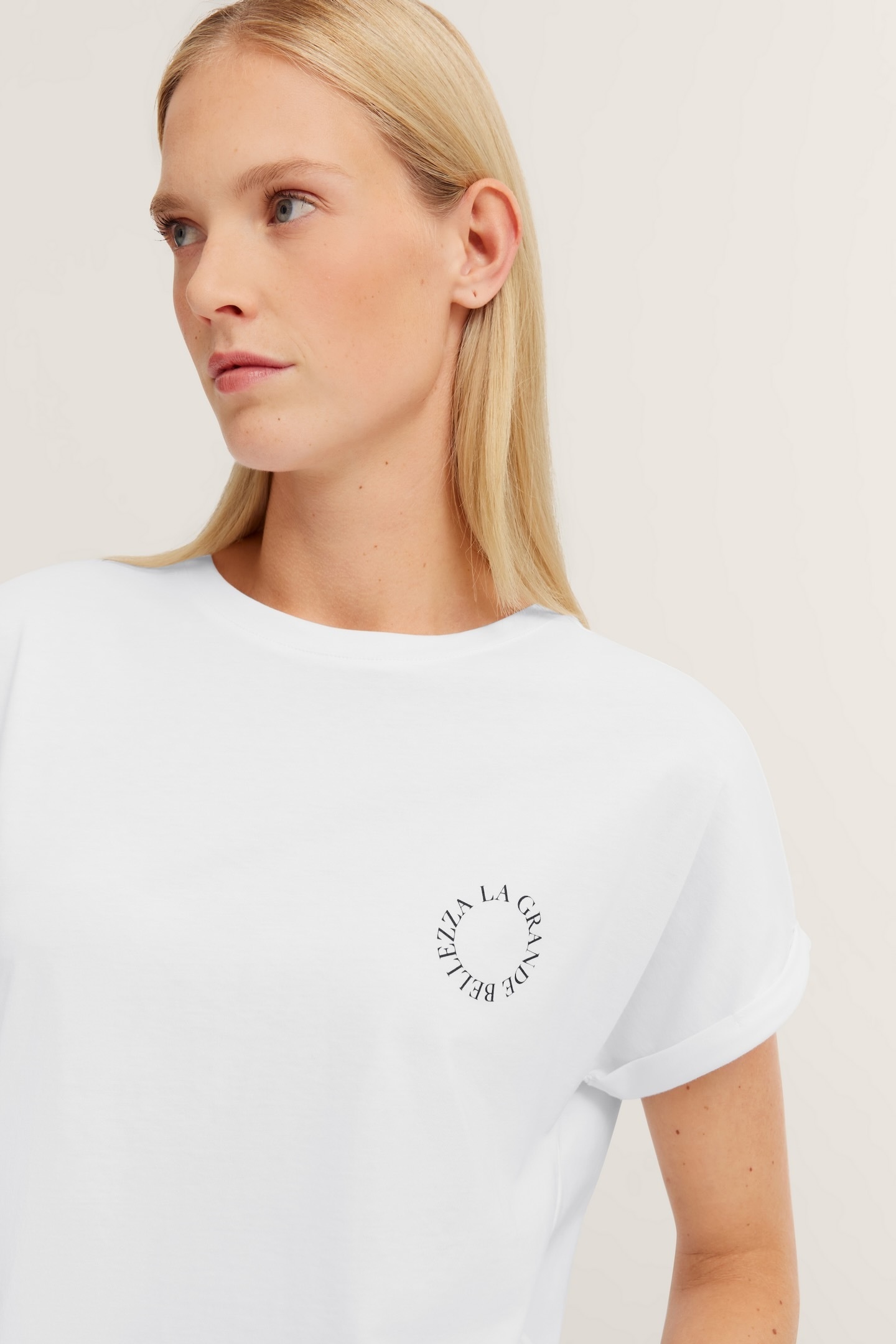 bugatti T-Shirt, aus Bio-Baumwolle