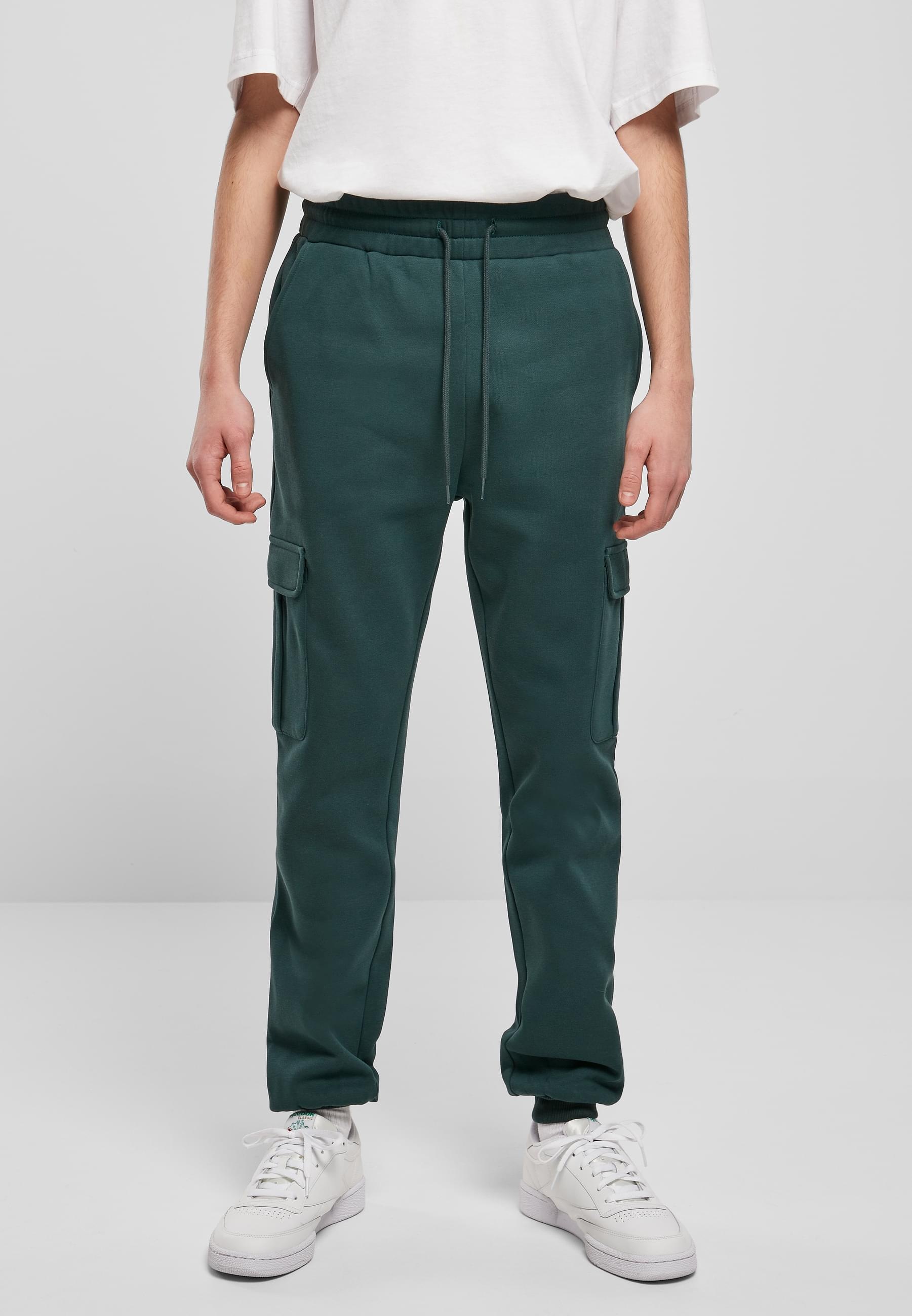 URBAN CLASSICS Stoffhose »Urban Classics Herren Cargo Sweatpants«, (1 tlg.)