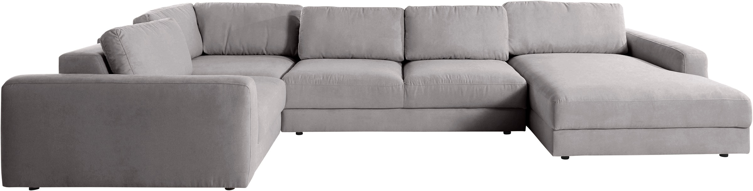 Places of Style Wohnlandschaft »Bloomfield, U-Form«, mit extra tiefer Sitzfläche, wahlweise mit Sitztiefenverstellung