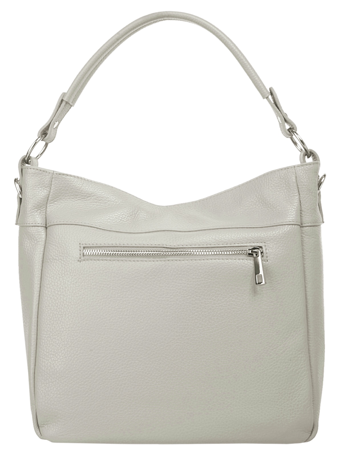 Cluty Henkeltasche, echt Leder, Made in Italy