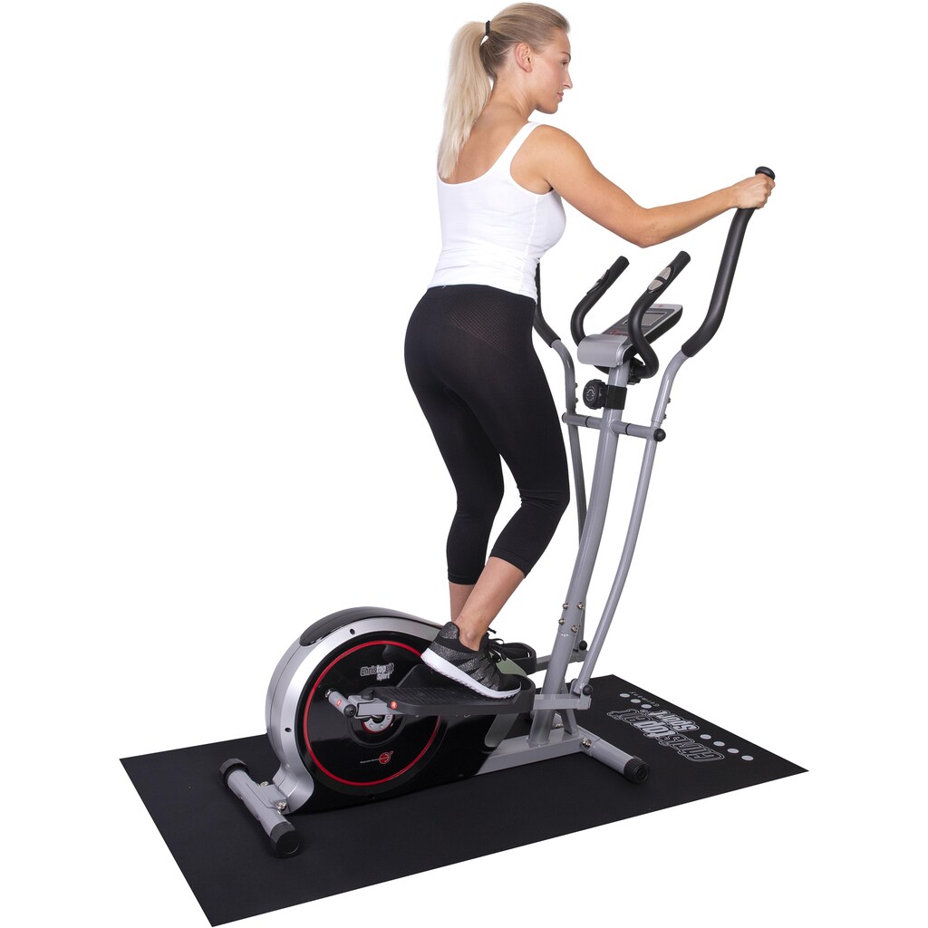 Christopeit Sport® Crosstrainer »CT 400«, Computer mit Tablet- und Smartphonehalterung