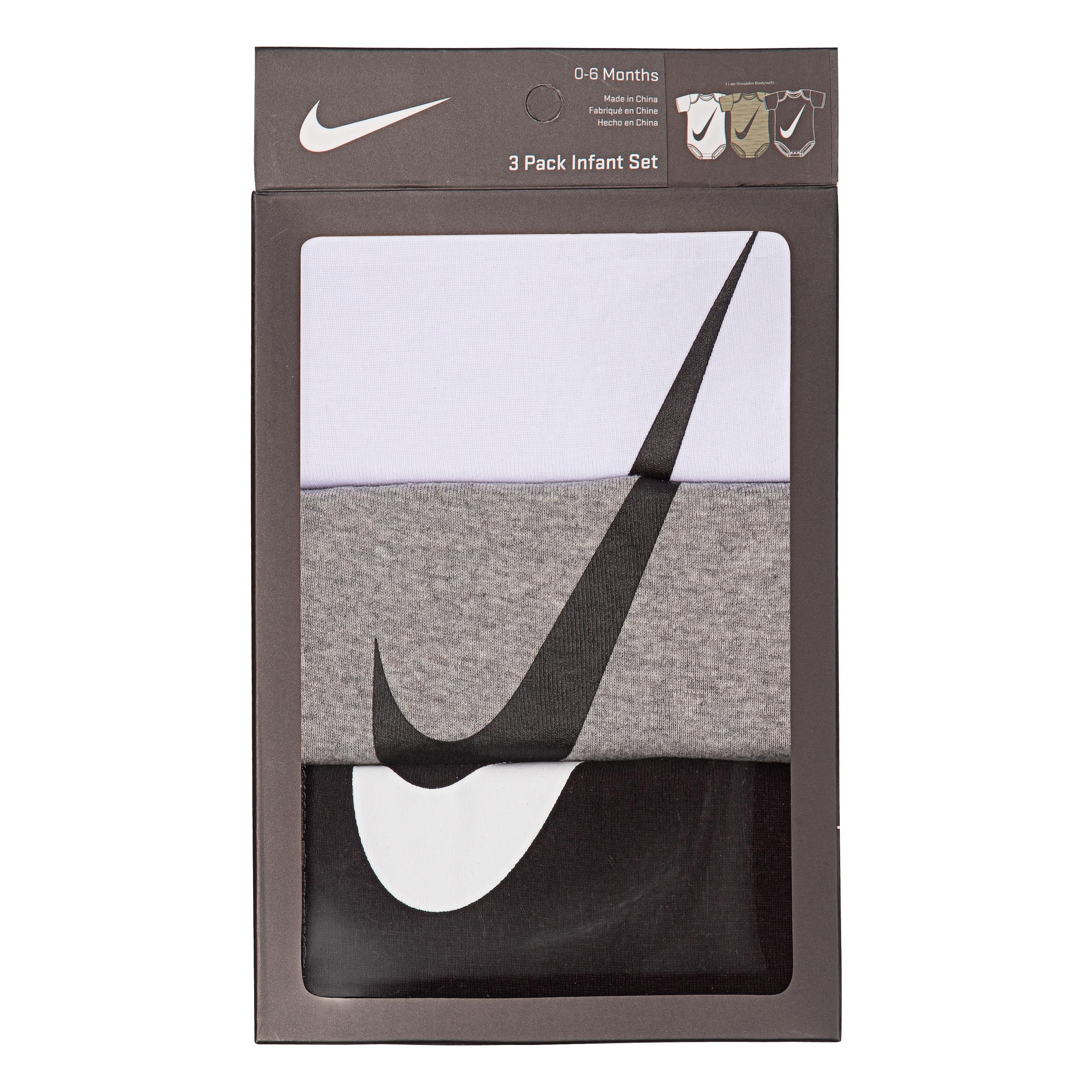 Nike Sportswear Body »NHN SWOOSH 3 PACK S/S«, für Babys