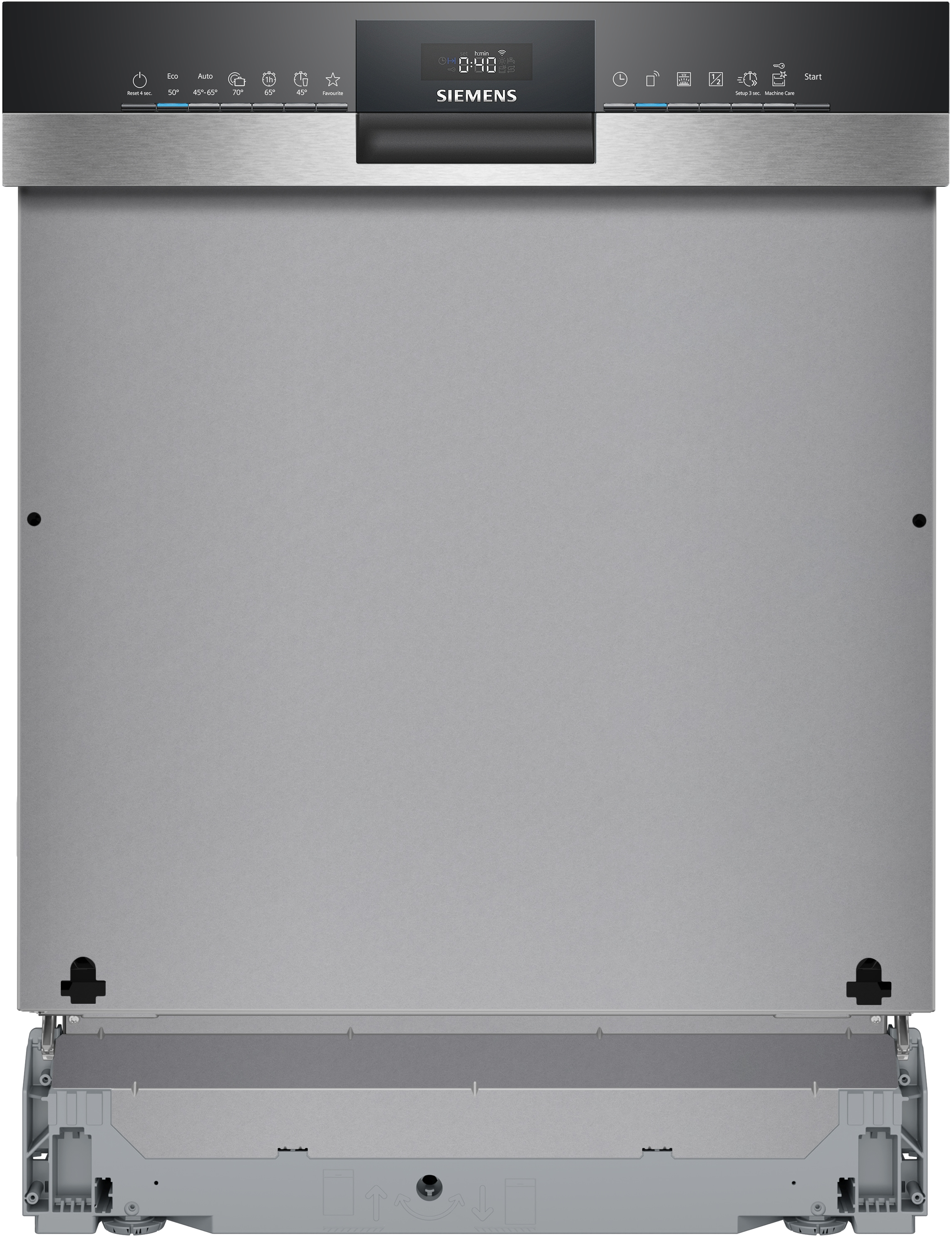 SIEMENS teilintegrierbarer Geschirrspüler iQ300 »SN53HS16AE« 13 tlg. Maßgedecke