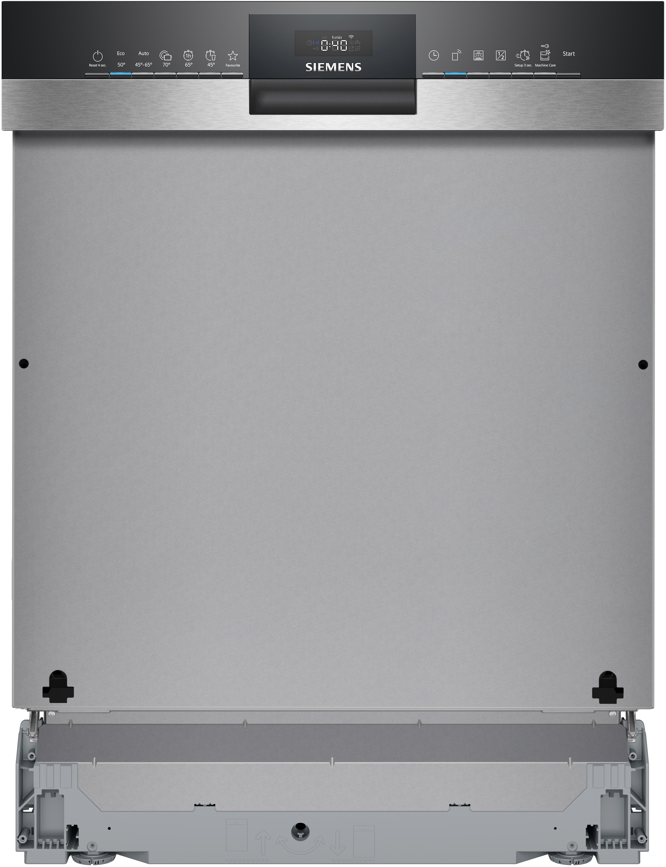 SIEMENS teilintegrierbarer Geschirrspüler iQ300 "SN53HS16AE" 13 tlg. Maßgedecke