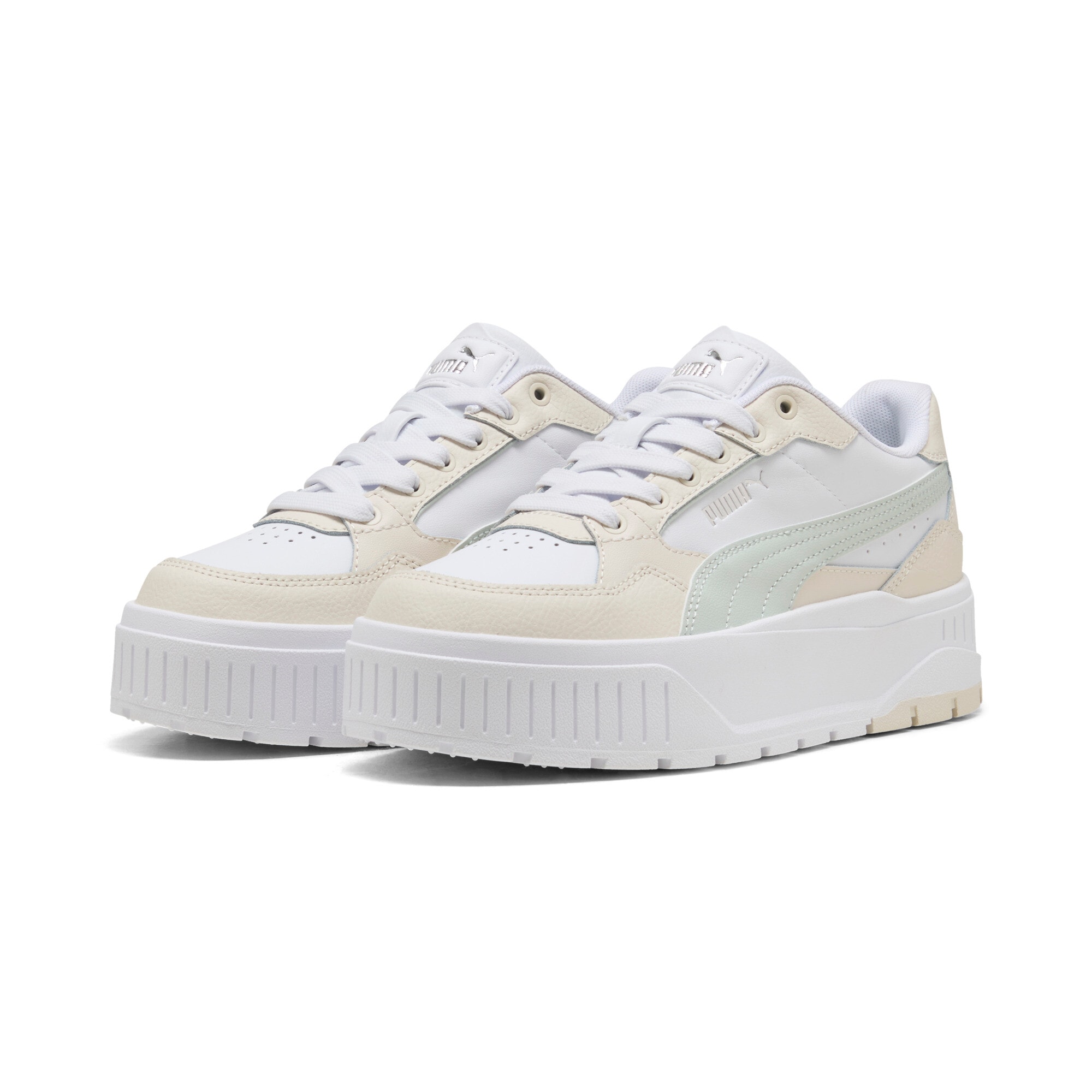 PUMA Sneaker "KARMEN II IDOL" für sportliche Anlässe, mit SoftFoam+ Einlegesohle, aus Leder