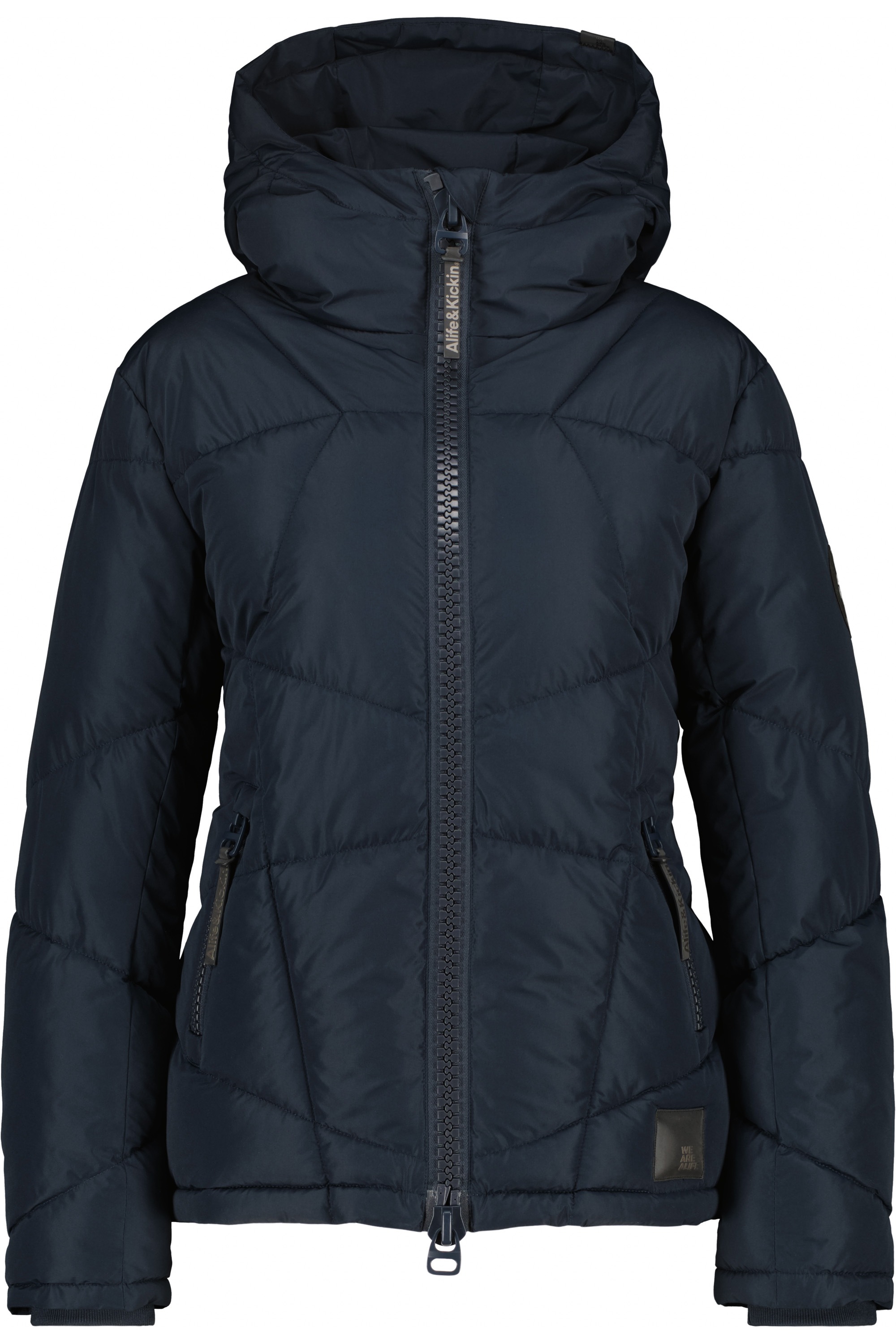 Alife & Kickin Winterjacke »Damen KasandraAK A«, Kurze warme Jacke mit gefütterter Kapuze, in schmaler Passform