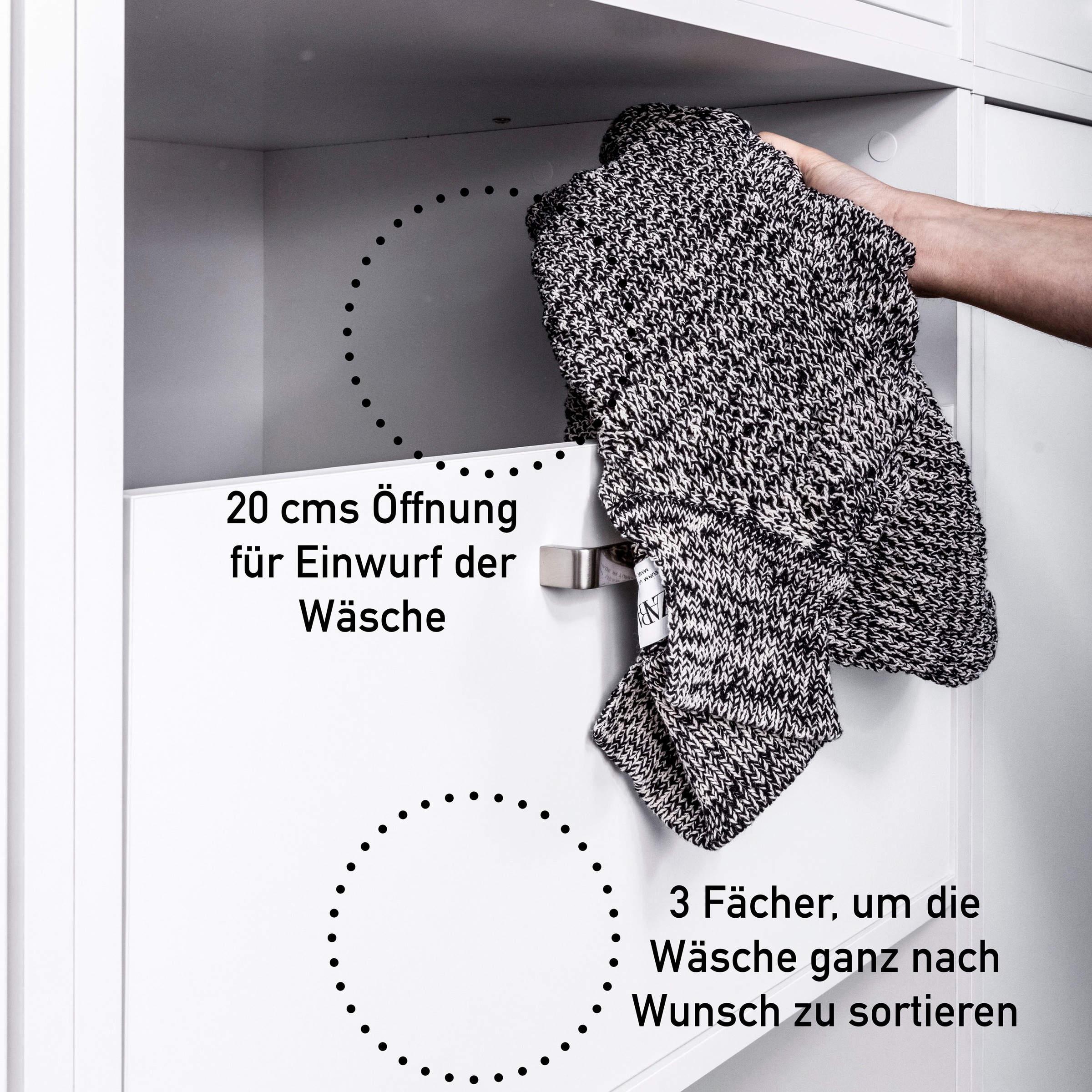 Inter Link Mehrzweckschrank-Set »Norela, Waschmaschinenumbauschrank, Geräteschrank mit Wäscheschrank« 8 Stk. tlg.