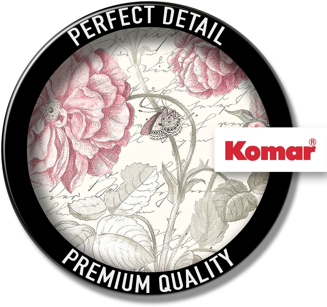 Komar Bild »Poème Rose«, Natur, (1 St.), Wandbild zur Dekoration - ohne Rahmen