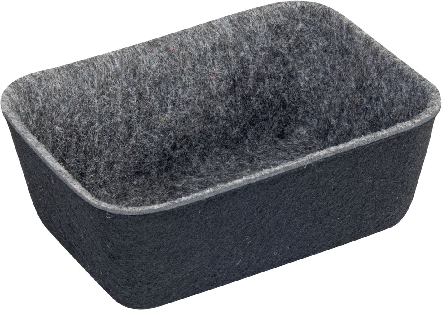 WENKO Organizer Aufbewahrungsboxen für Schubladen, 3 Größen, Polyesterfilz