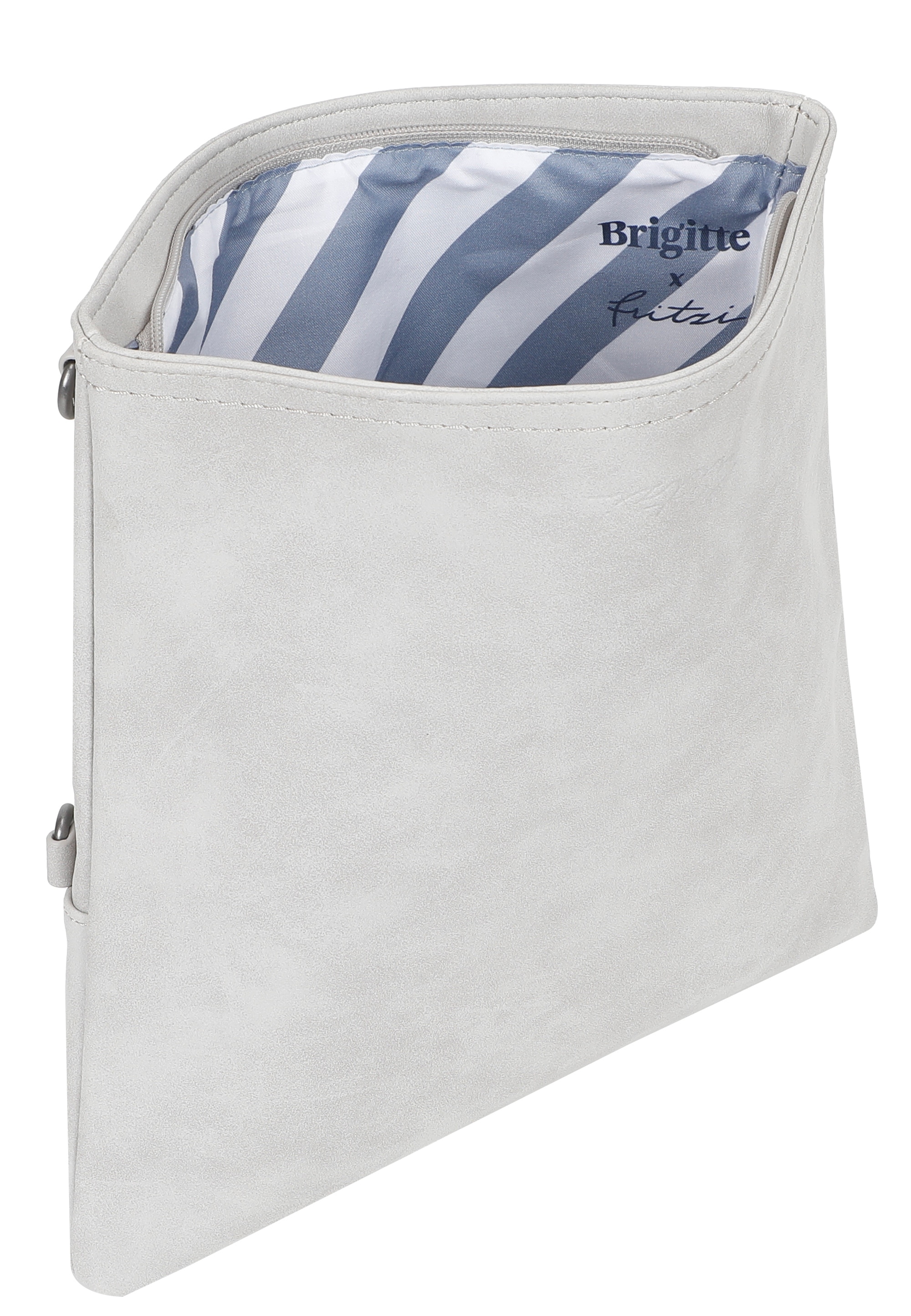 Fritzi aus Preußen Schultertasche »Brigitte x fritzi Special Ronja Cross«, mit abnehmbarem Anhänger