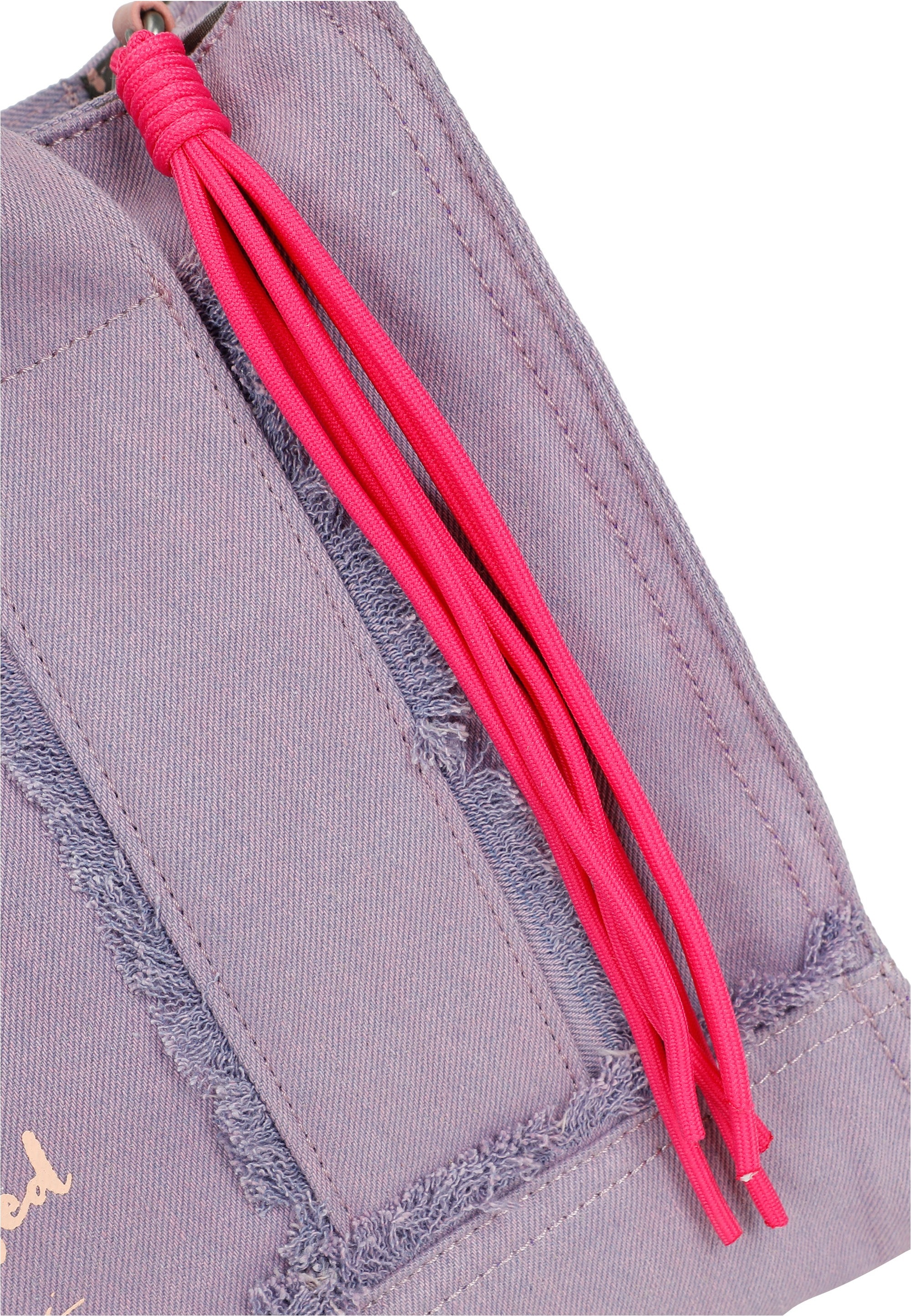 Fritzi aus Preußen Henkeltasche »Tote Bag Limited Washed Denim«, mit Fransen
