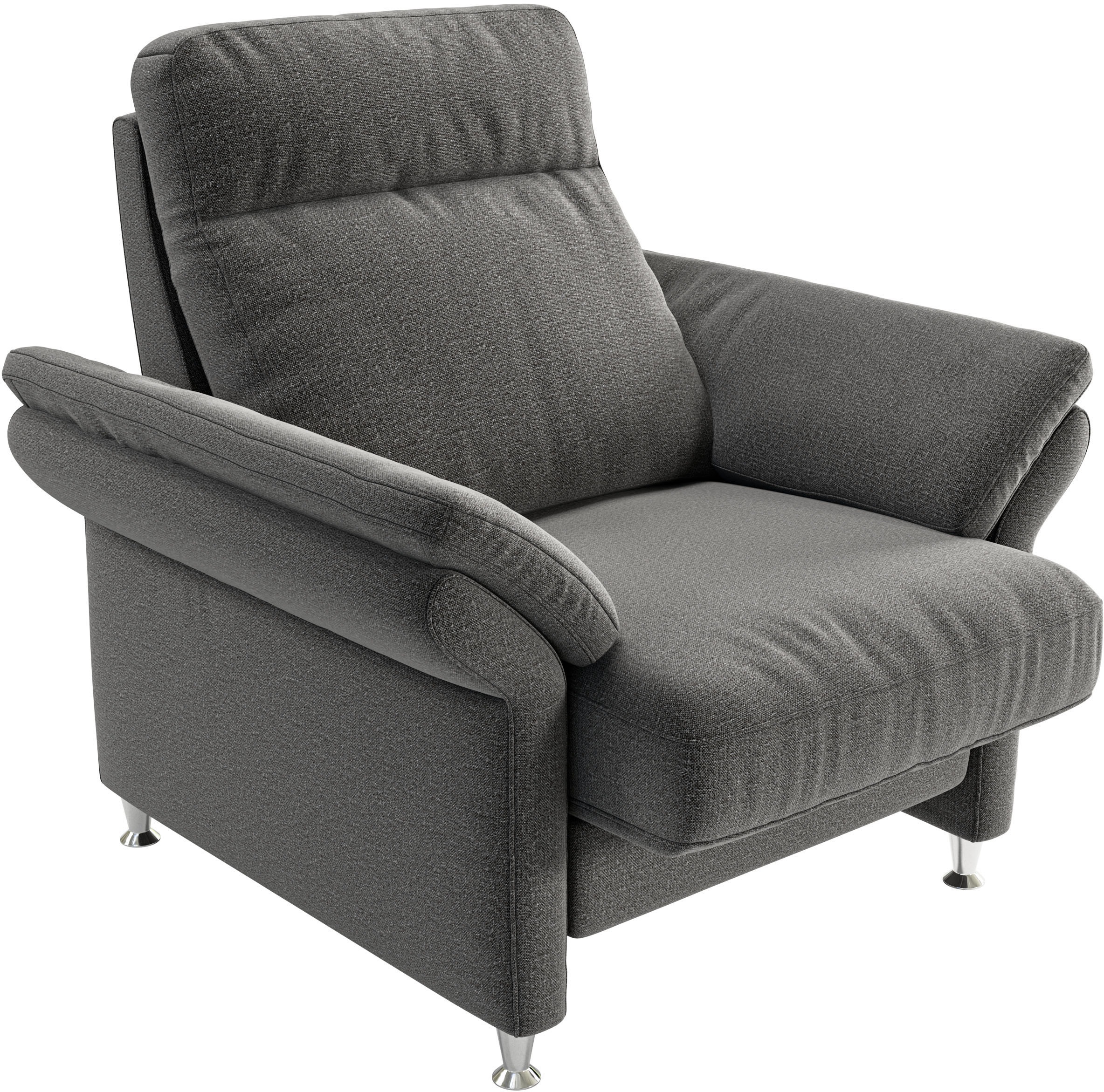 Home affaire Polstergarnitur »Mailand«, Set: 3-Sitzer, 2-Sitzer und Sessel, wahlweise mit Move-Funktion