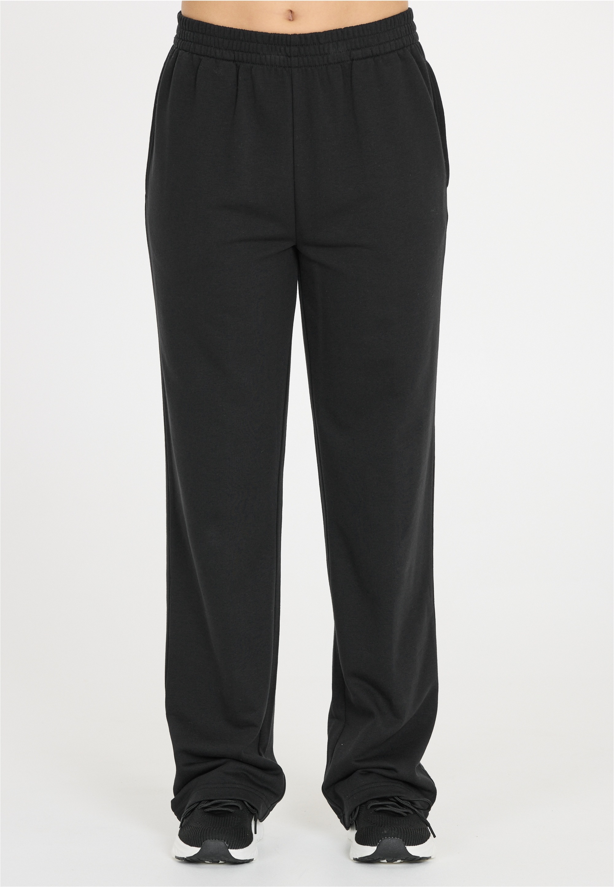 LES'ARCS Jungen Sweathose "Clairen", schwarz, Gr. 152, unifarben, 50% Baumwolle, 48% Polyester, 2% Elasthan, Hosen, Mit weichem Tragegefühl