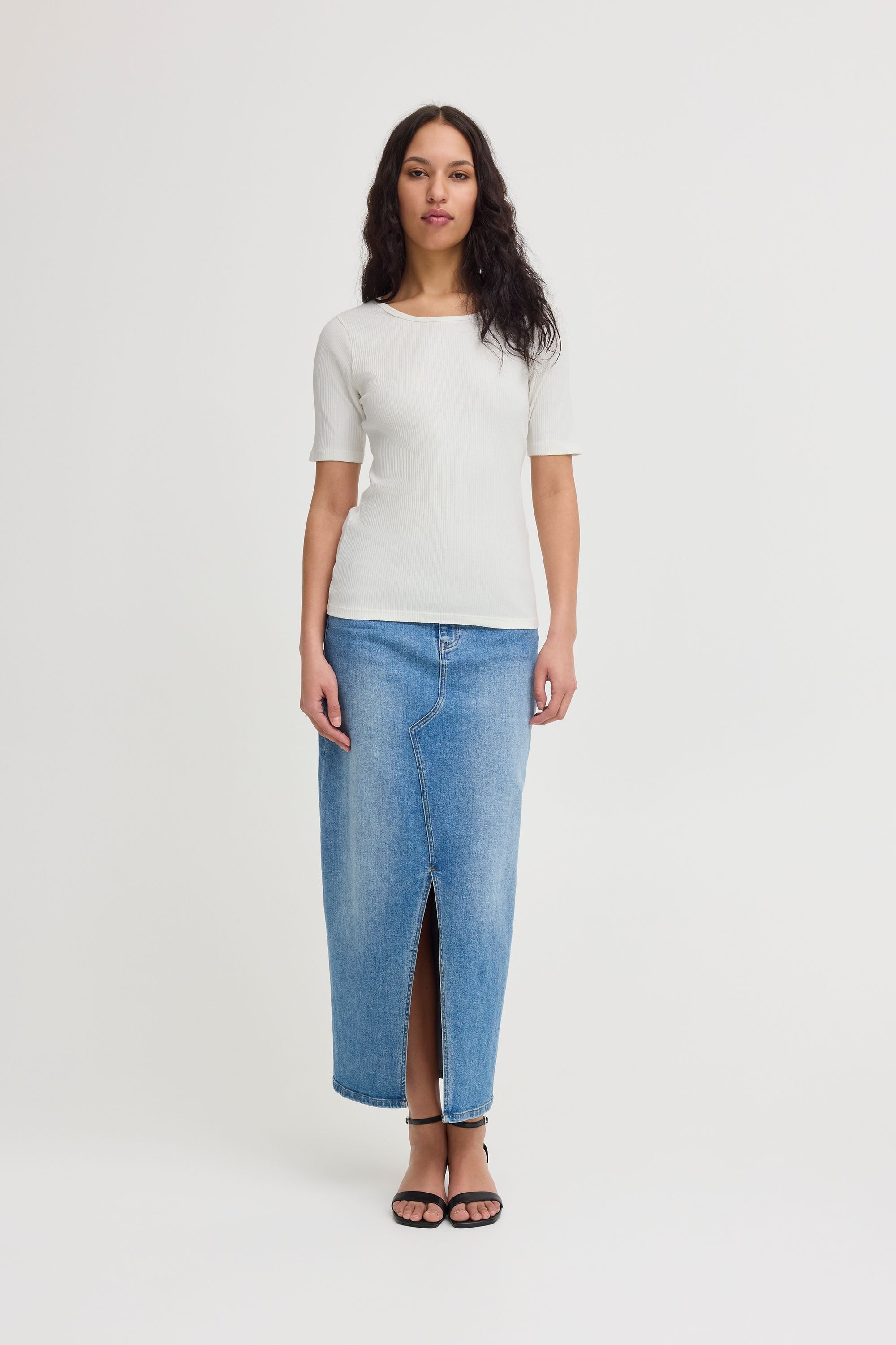 Ichi T-Shirt »T-Shirt IHPALMER RIB SS«