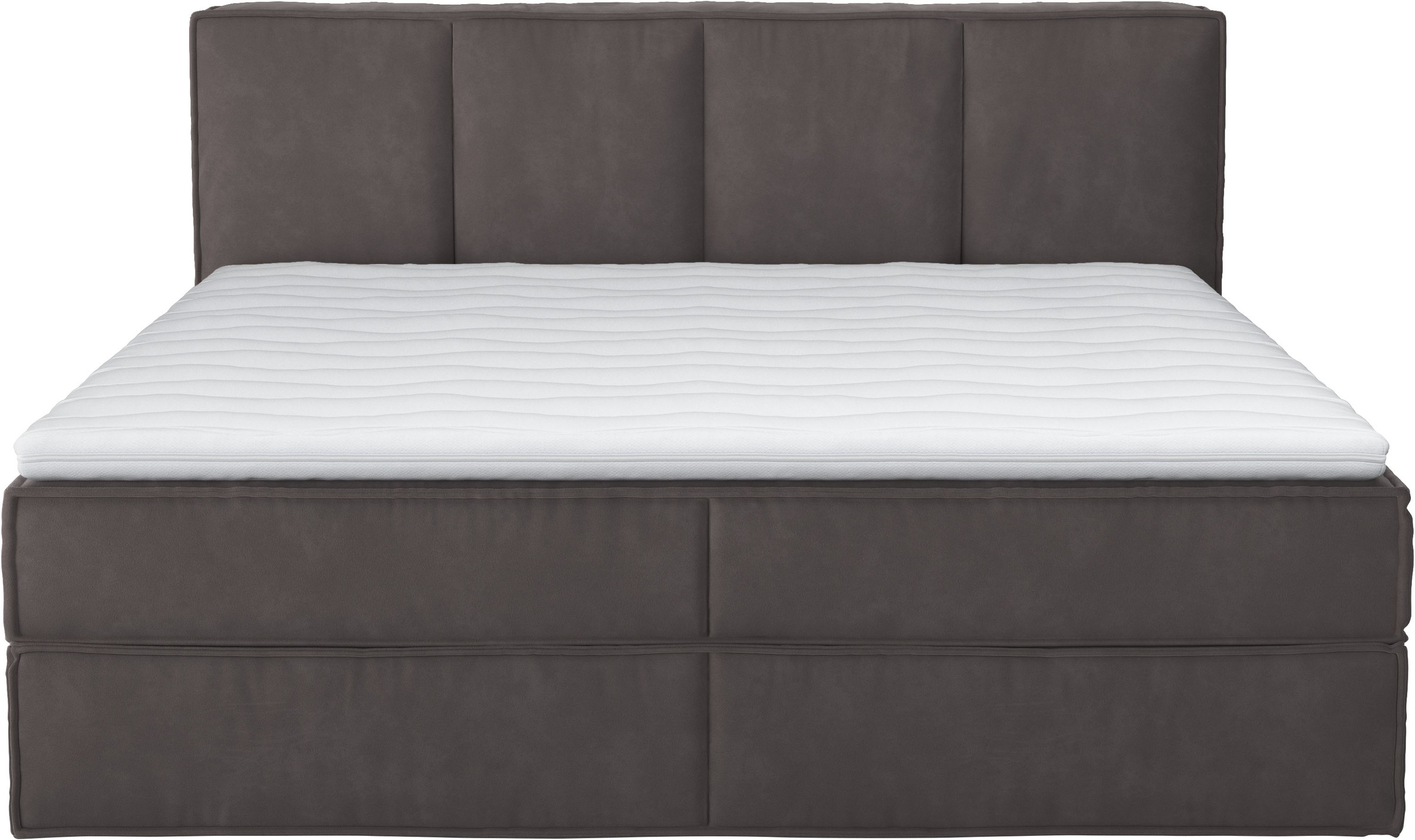 Thumbnail - LeGer Home by Lena Gercke Boxspringbett "Addyson", (Härtegrade H2, H3 und H4 wählbar), Boxspringbett inkl. Topper, 2 Mat...
