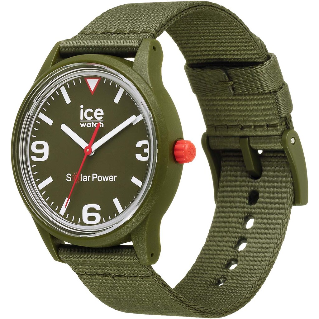 ice-watch Solaruhr »ICE solar power Khaki tide M, 020060«