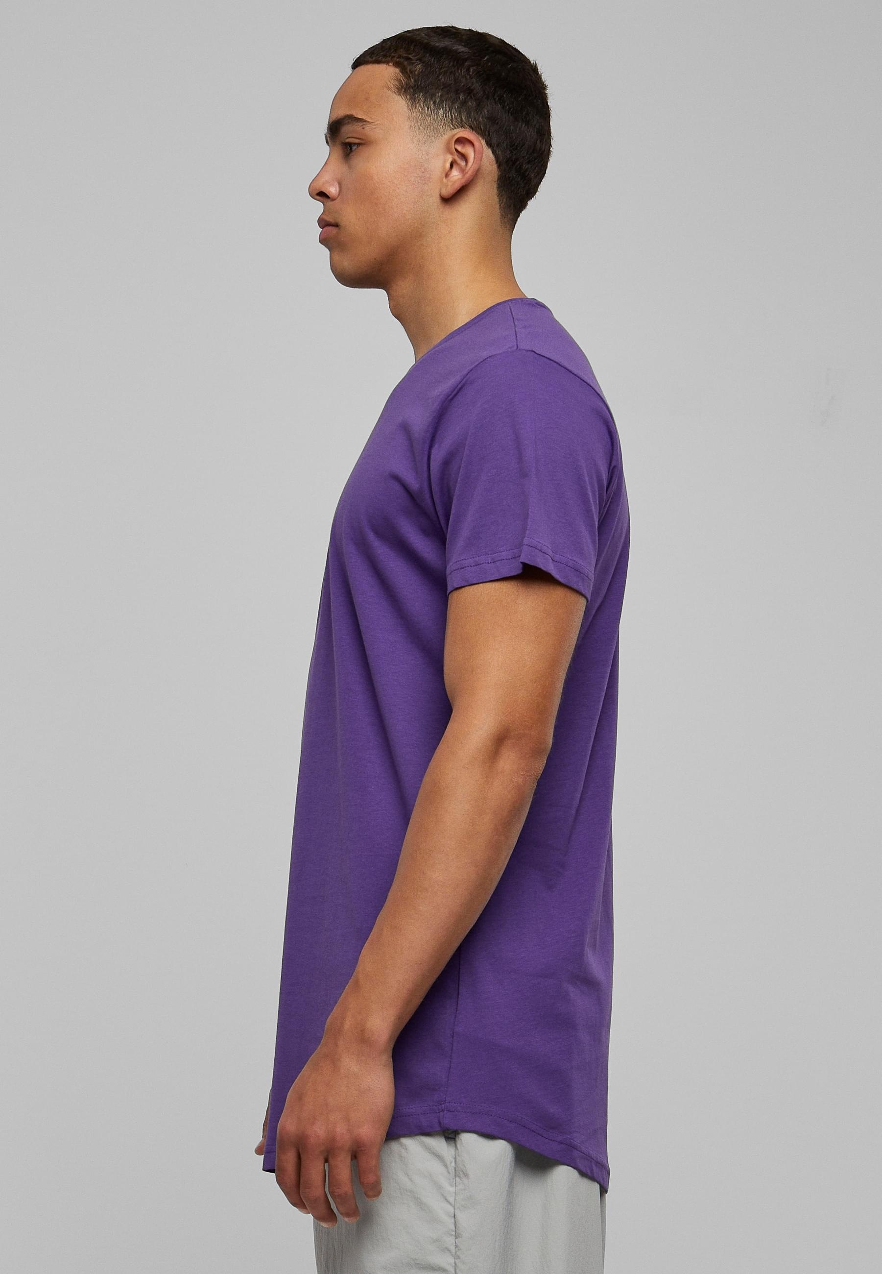URBAN CLASSICS Kurzarmshirt »Urban Classics Herren Shaped Long Tee«, (1 tlg.)