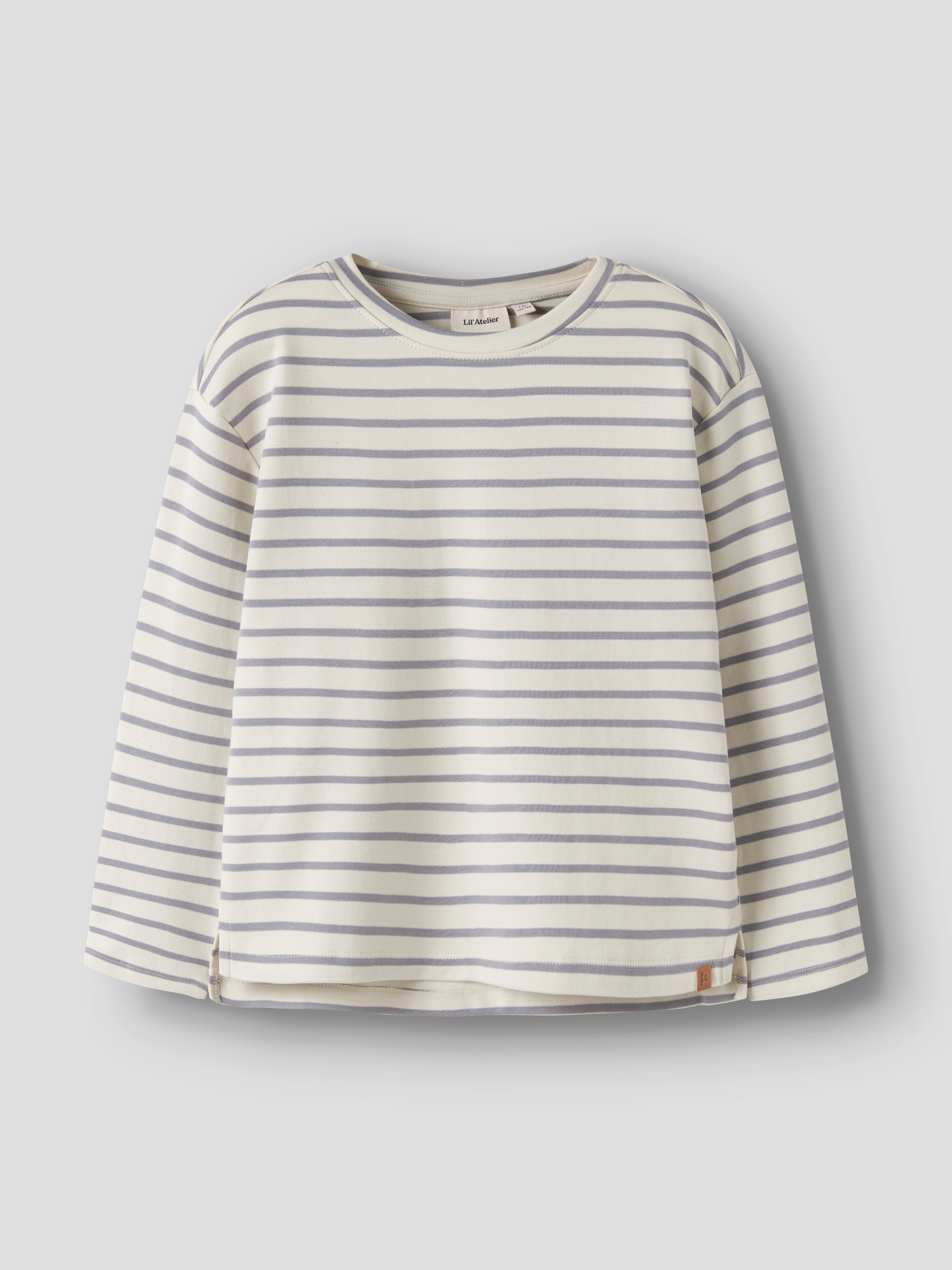 Lil' Atelier Langarmshirt »NMMLIMIA LS LOOSE TOP LIL NOOS« weiche Jersey Qualität, reine Baumwolle