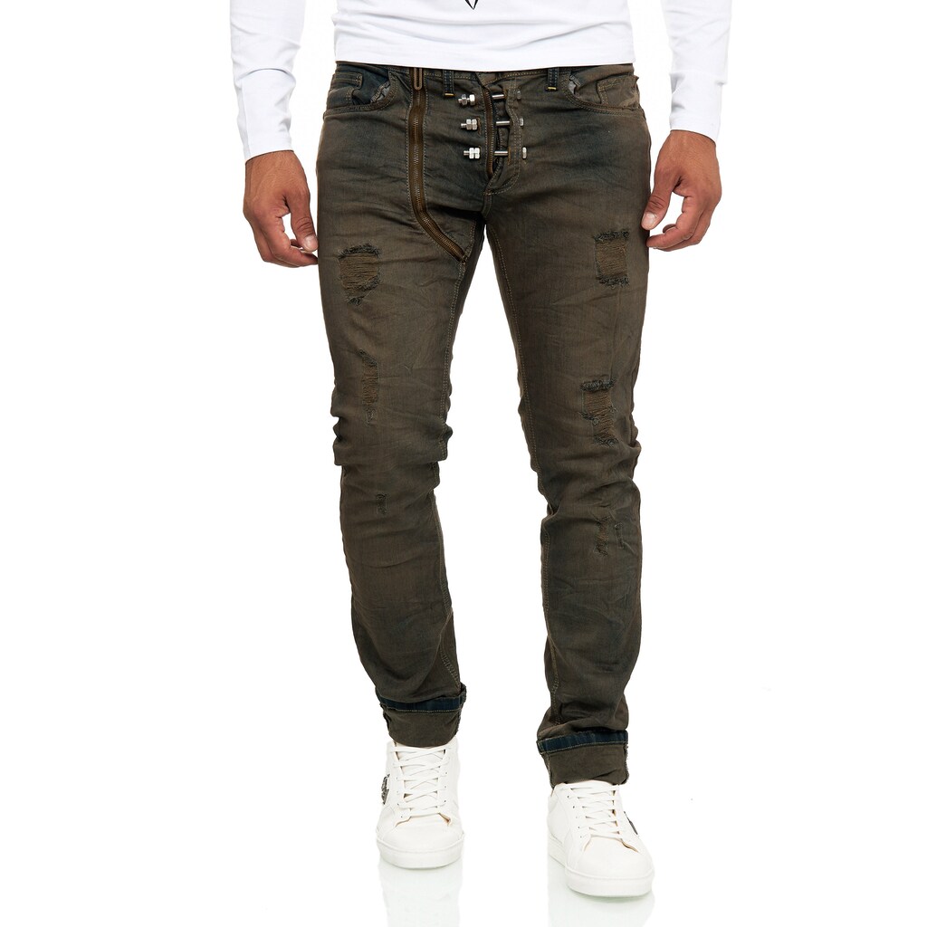 KINGZ Bequeme Jeans