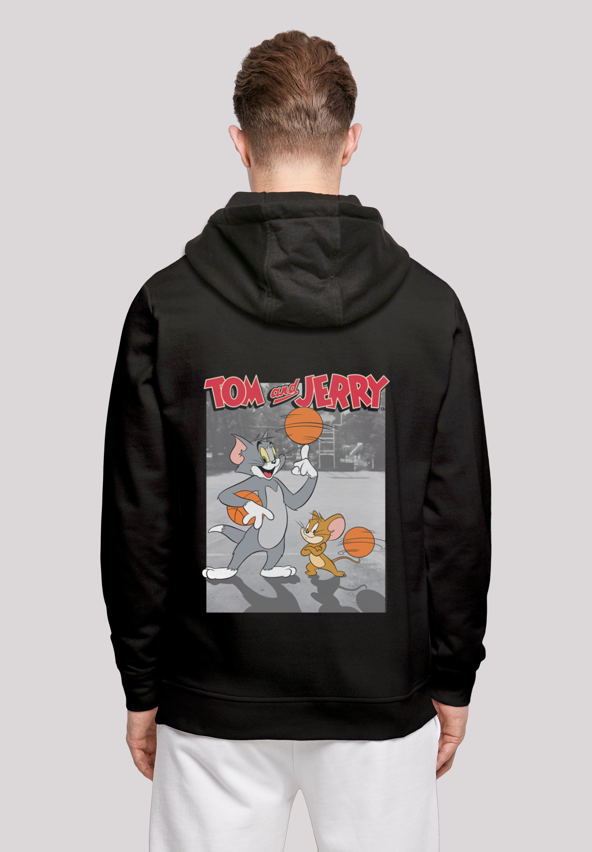 F4NT4STIC Kapuzenpullover »Tom und Jerry Basketball«, Print ▷ bestellen |  BAUR