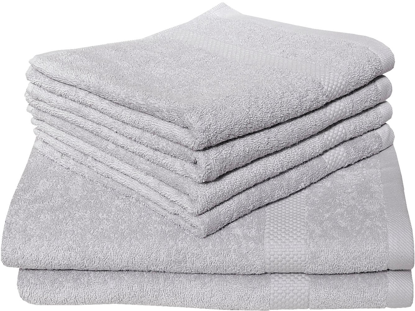 Dyckhoff Handtuch Set "Planet" Set 6 Stk. Frottier 4 Handtücher (50x100cm), 2 Duschtücher (70x140cm)