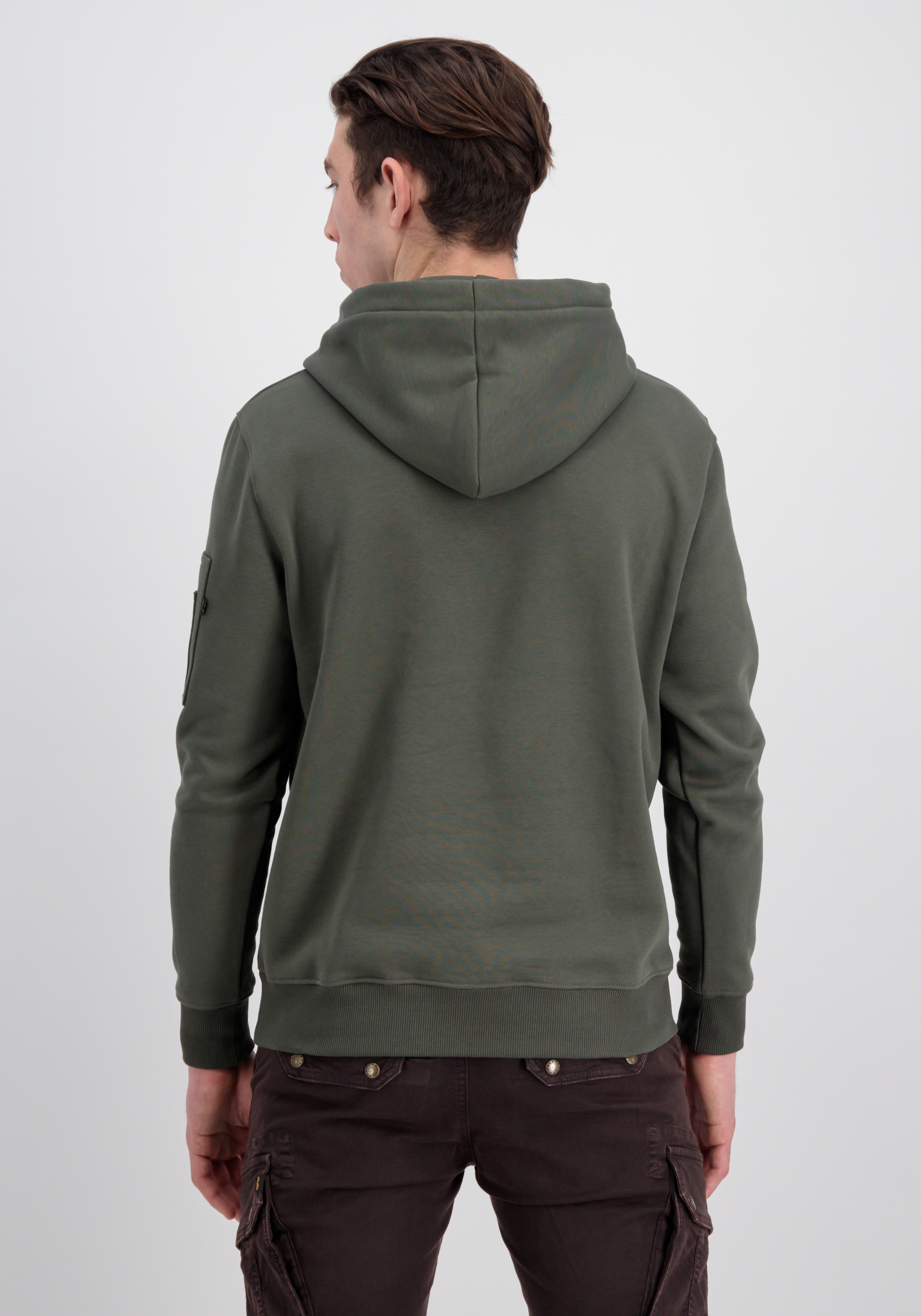 Alpha Industries Hoodie »Alpha Industries Men - Hoodies Basic Hoodie BL Rubber«