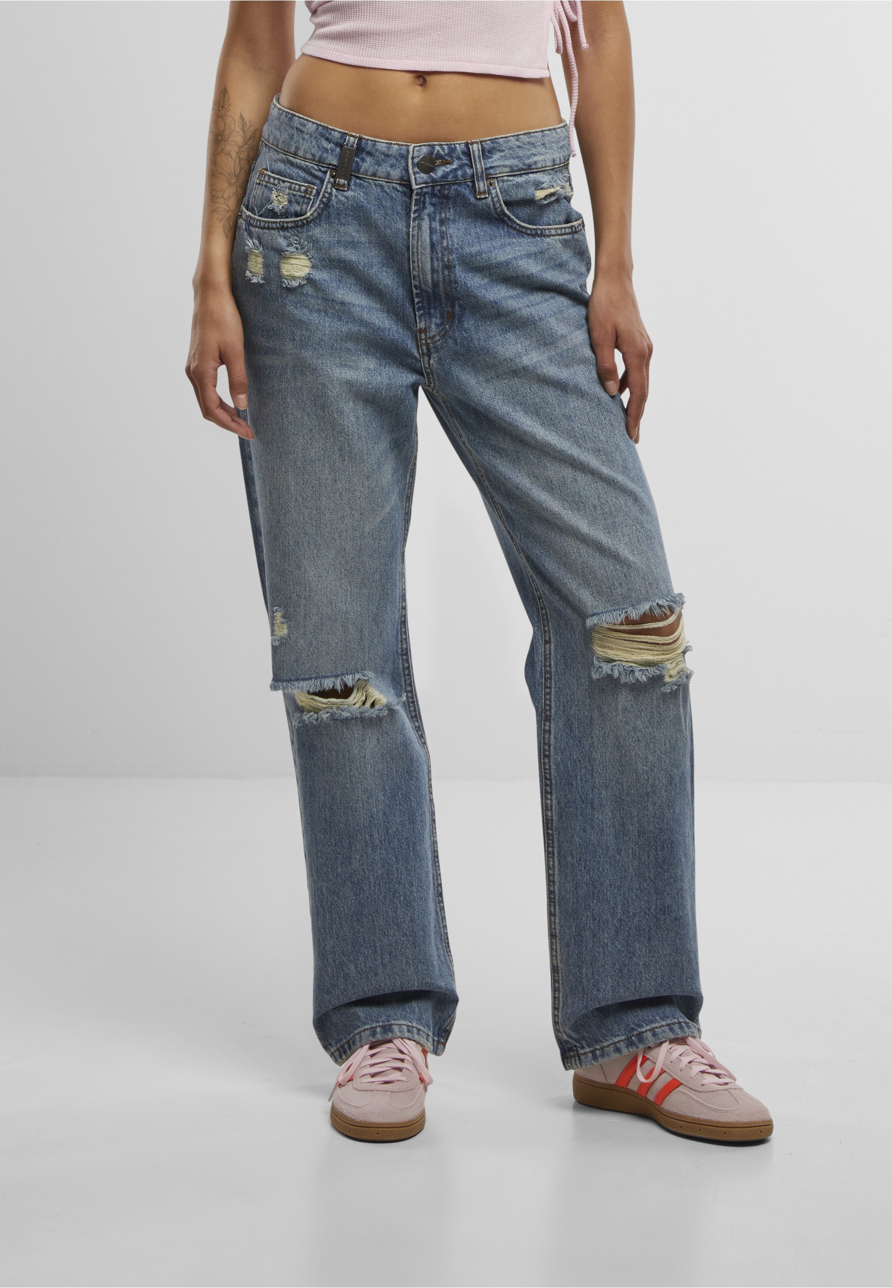 Thumbnail - 2Y Studios Bequeme Jeans "2Y Studios Eda Destroyed Slim Fit Jeans"