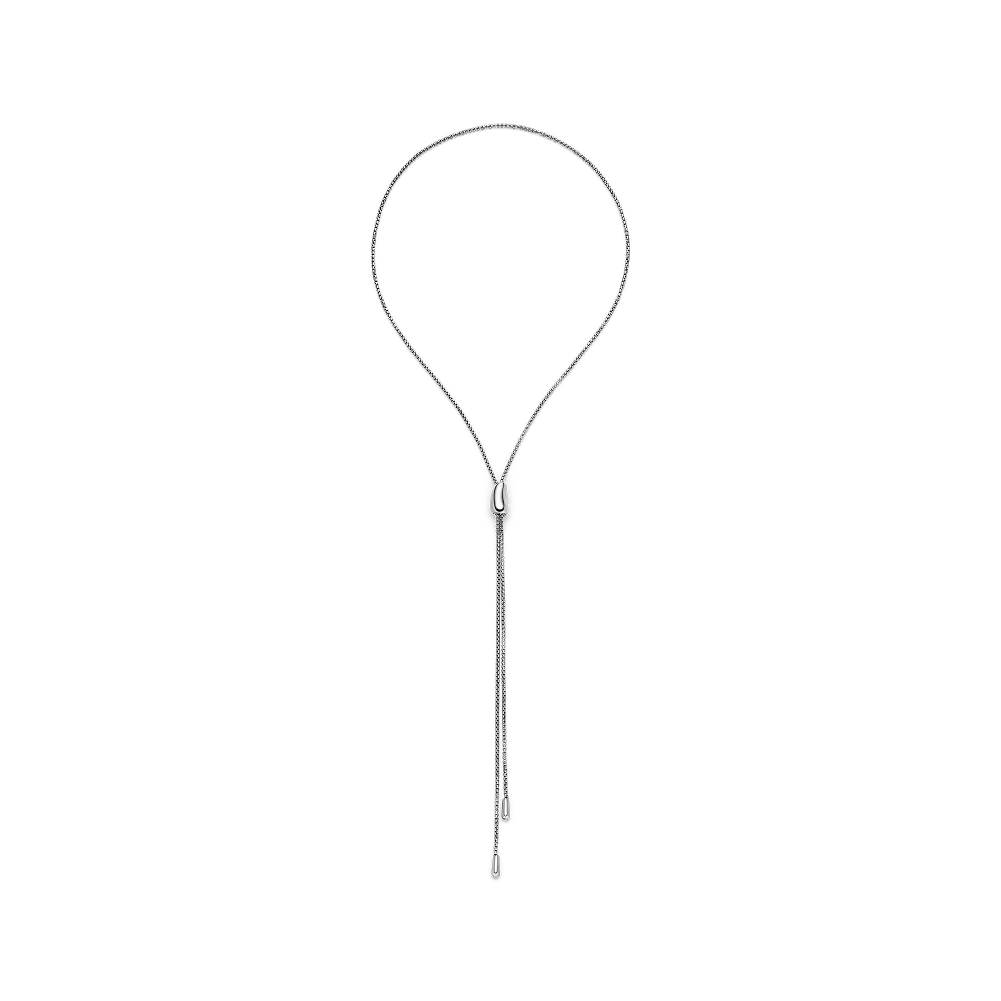 s.Oliver Y-Kette »Schmuck Geschenk Edelstahl Halskette The Bean«
