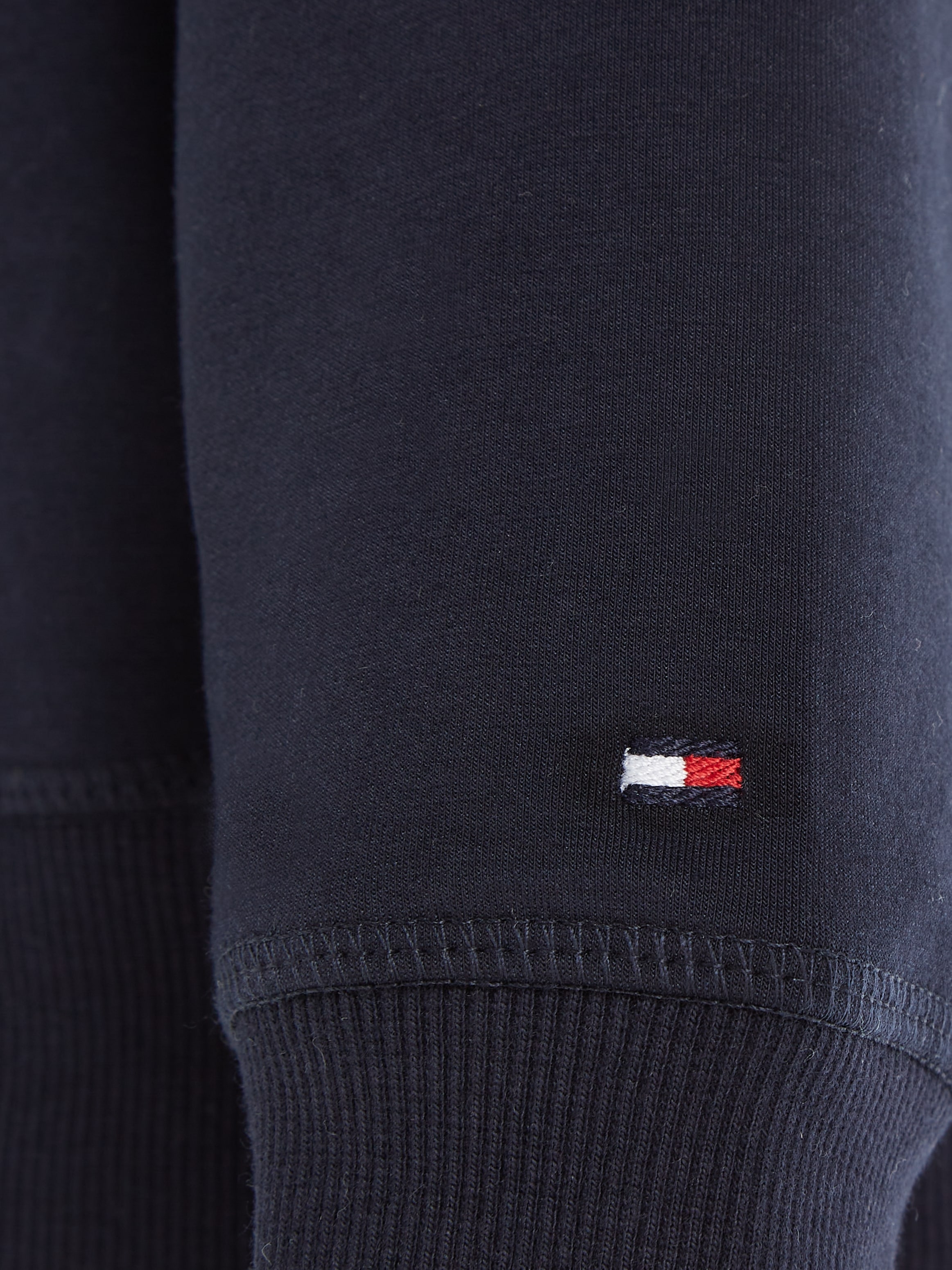 Tommy Hilfiger Sweatshirt bestellen markantem Karodessin BAUR MONOTYPE SWEATSHIRT«, Hilfiger mit »BOLD | Logo-Schriftzug im