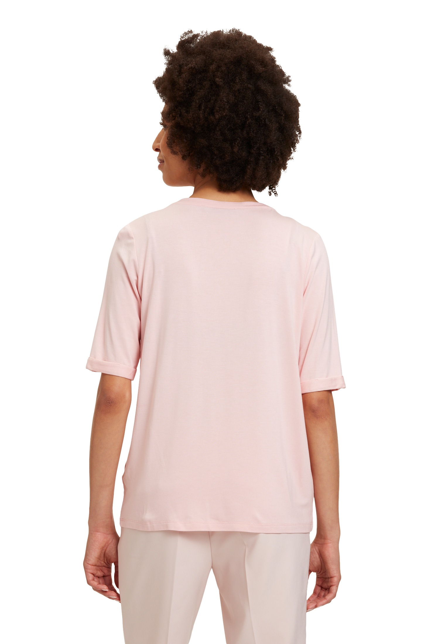 Betty Barclay Kurzarmshirt »Betty Barclay Damen Blusenshirt mit Kragen«, (1 tlg.), Hotfix