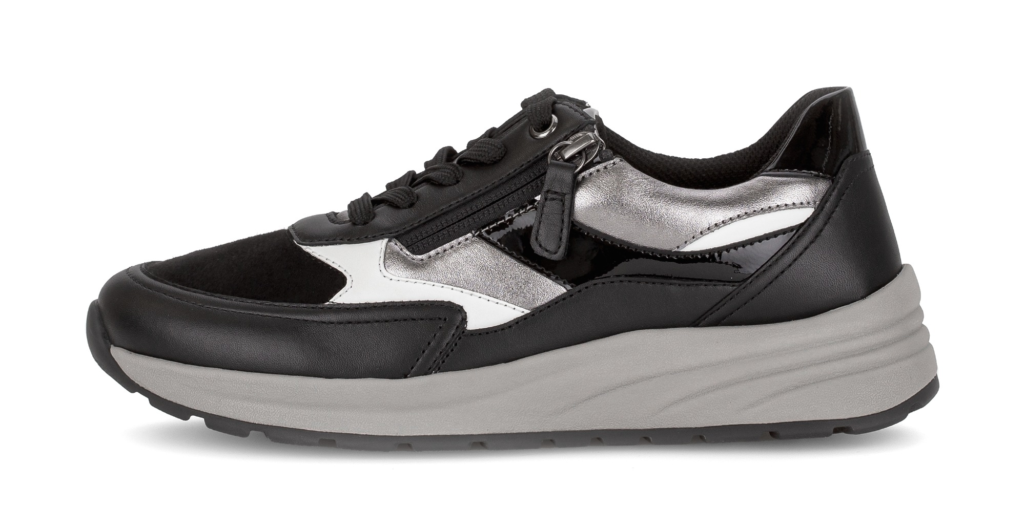 Thumbnail - Gabor Keilsneaker "COMO", Plateau, Schnürschuh, Halbschuh, in Extraweite K