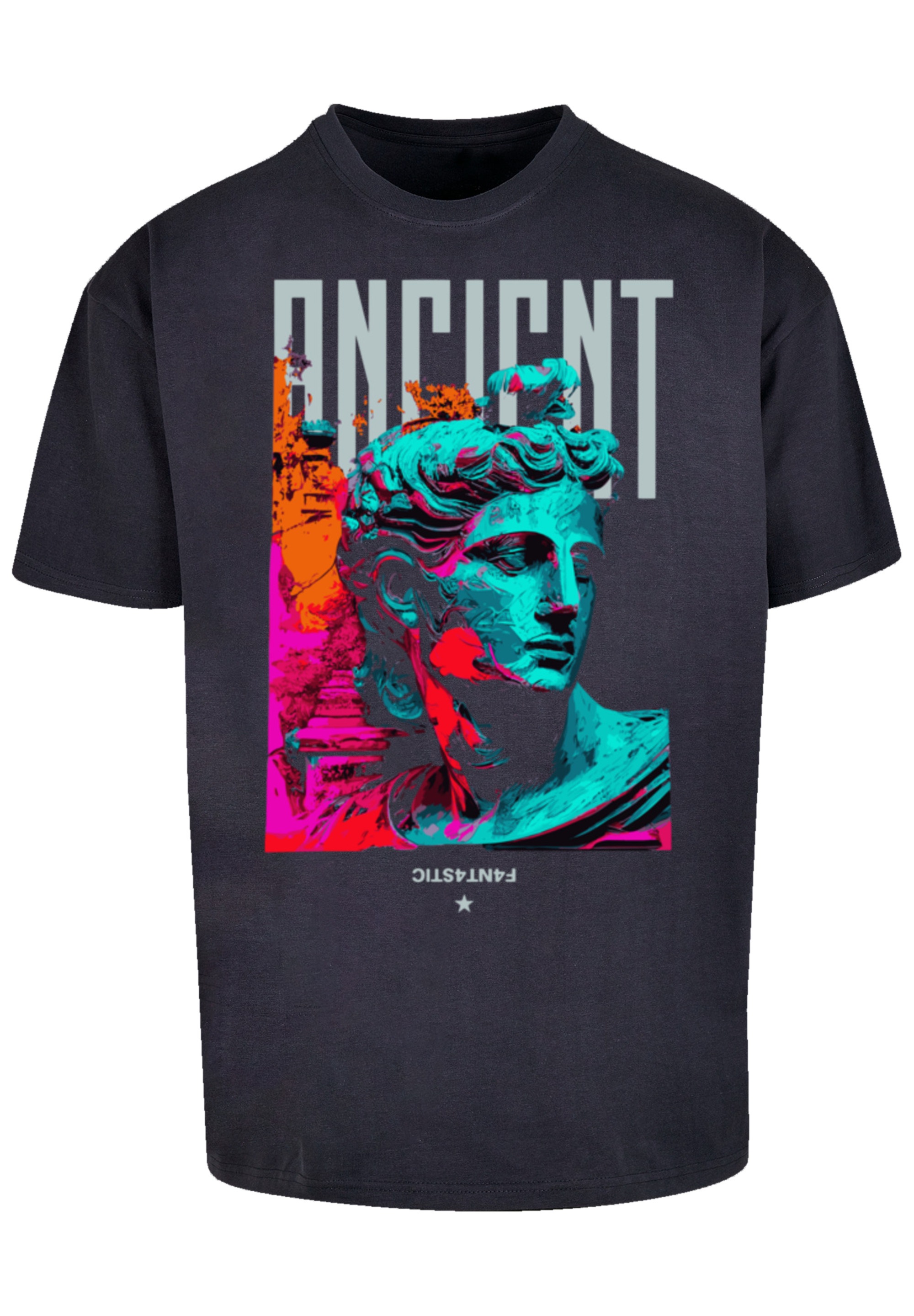 F4NT4STIC T-Shirt "ANCIENT SCULPTURE", Print