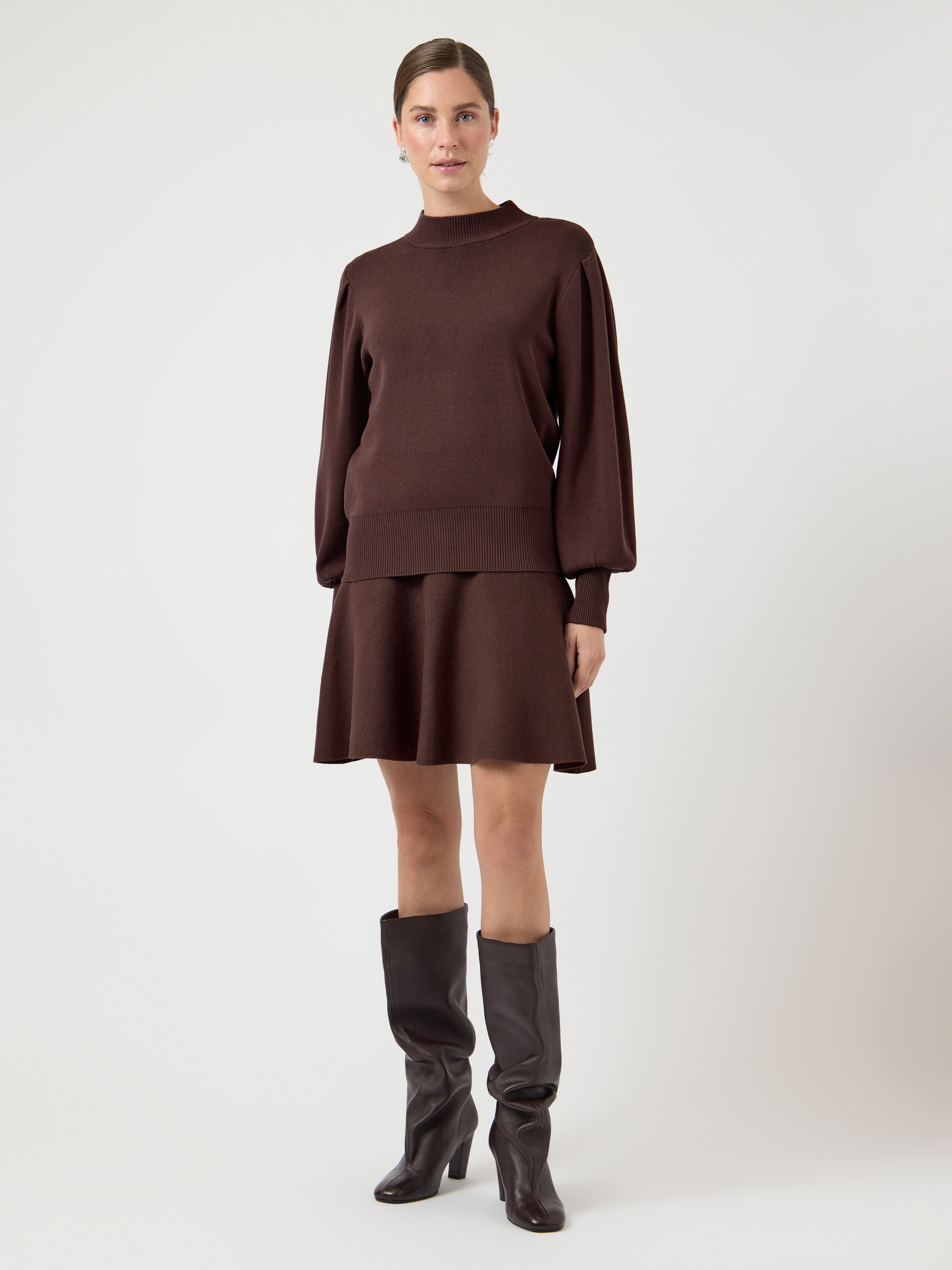 Y.A.S Minirock "YASFONNY HW KNIT SKIRT S. NOOS" günstig online kaufen