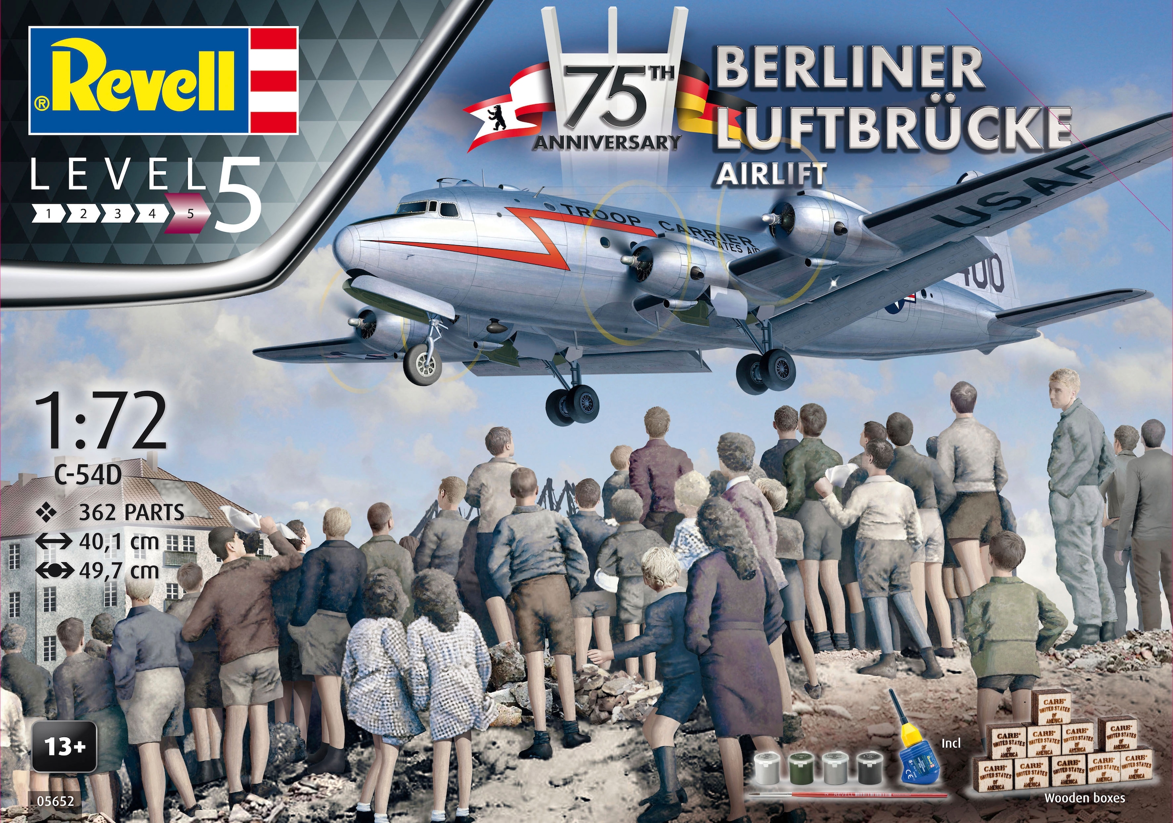 Revell® Modellbausatz »Zum 75. Jubiläum der Berliner Luftbrücke«, 1:72, Made in Germany