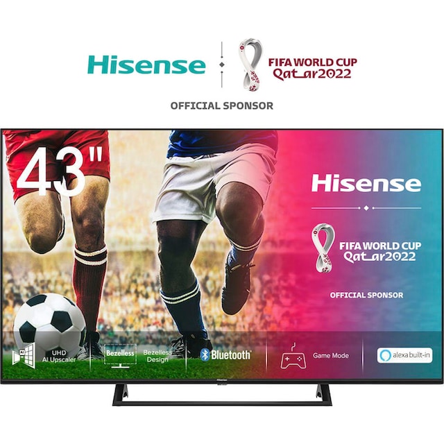 LED-Fernseher Hisense HD, cm/43 | 4K Zoll, BAUR 108 Smart-TV Ultra »43AE7200F«,
