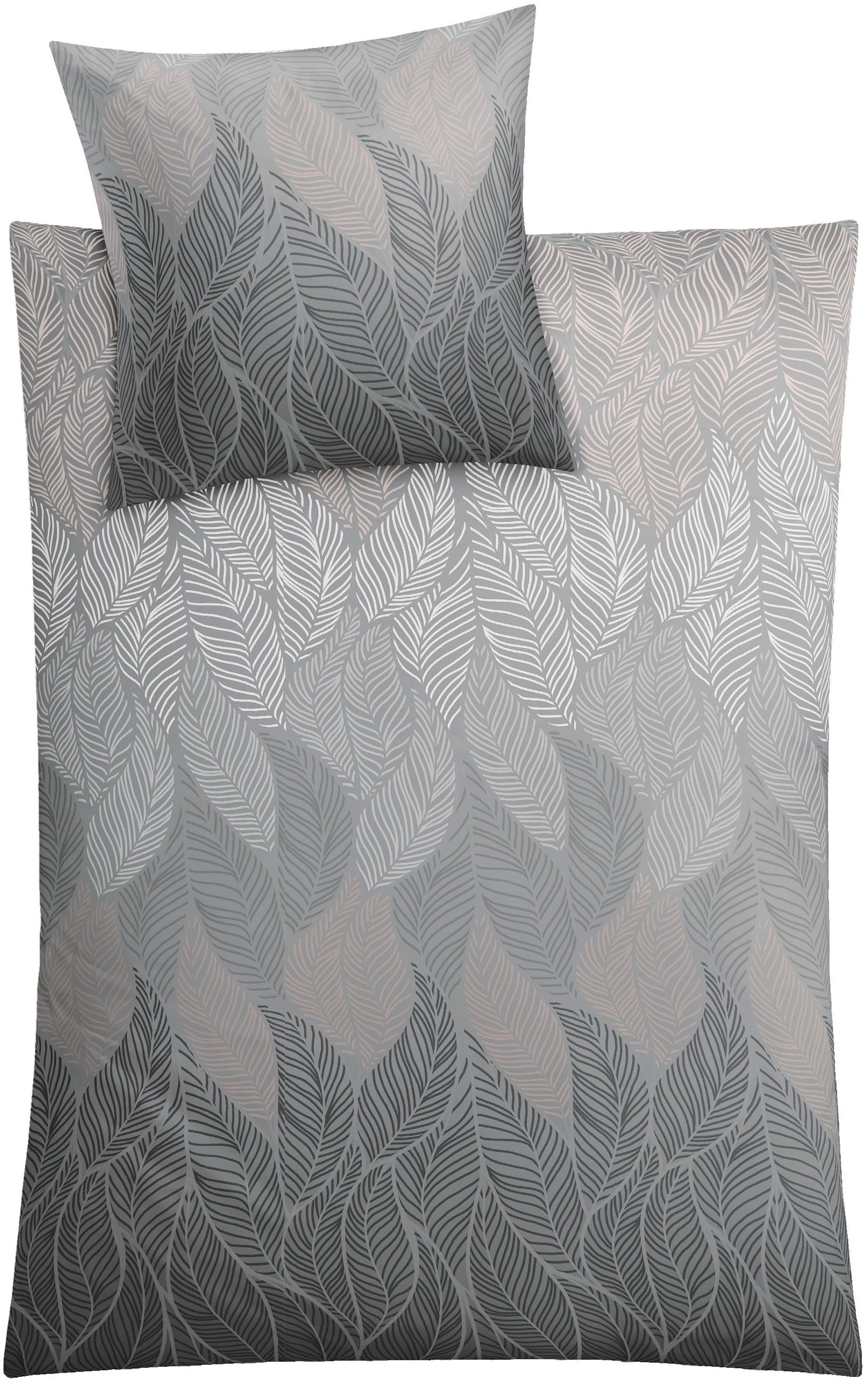 Kleine Wolke Bettwäsche "Jamiro" 2 Stk. mit Blättern günstig online kaufen