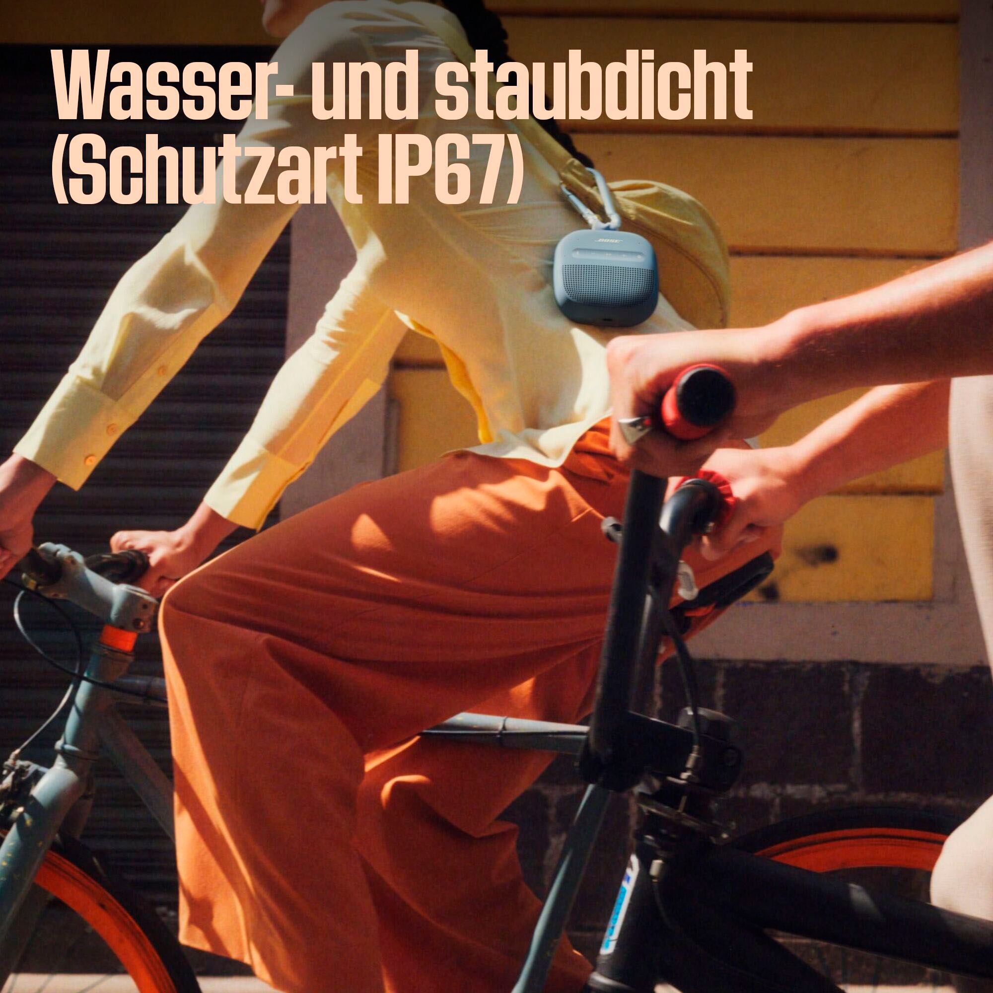 Bose Portable-Lautsprecher »SoundLink Micro (2. Gen.)« Stereo (Bluetooth App-Steuerung | Equalizer | Kabellos | Lautstärkeanpassung | PARTYCAST TECHNOLOGIE )